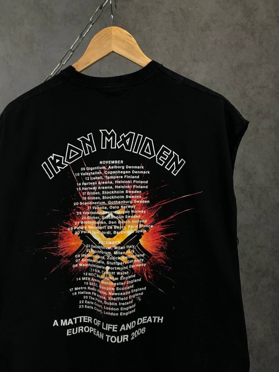 Band Tees × Iron Maiden × Vintage Iron Maiden 2006 vintage rock band tour tee Size US XL / EU 56 / 4 - 7 Thumbnail