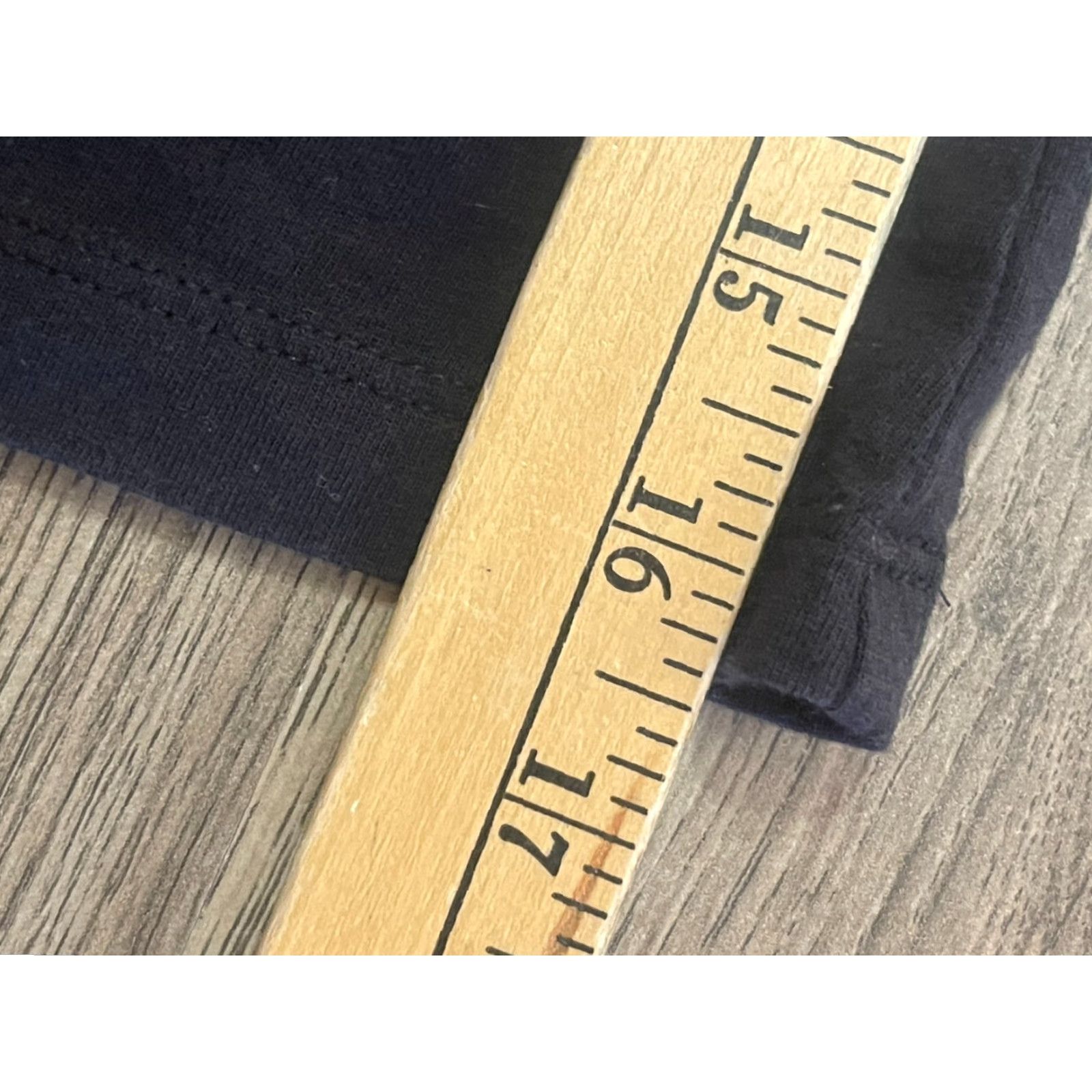 Vintage Christopher & Banks Shirt Women's Size Large Black Short Sleeve Size L / US 10 / IT 46 - 4 Thumbnail