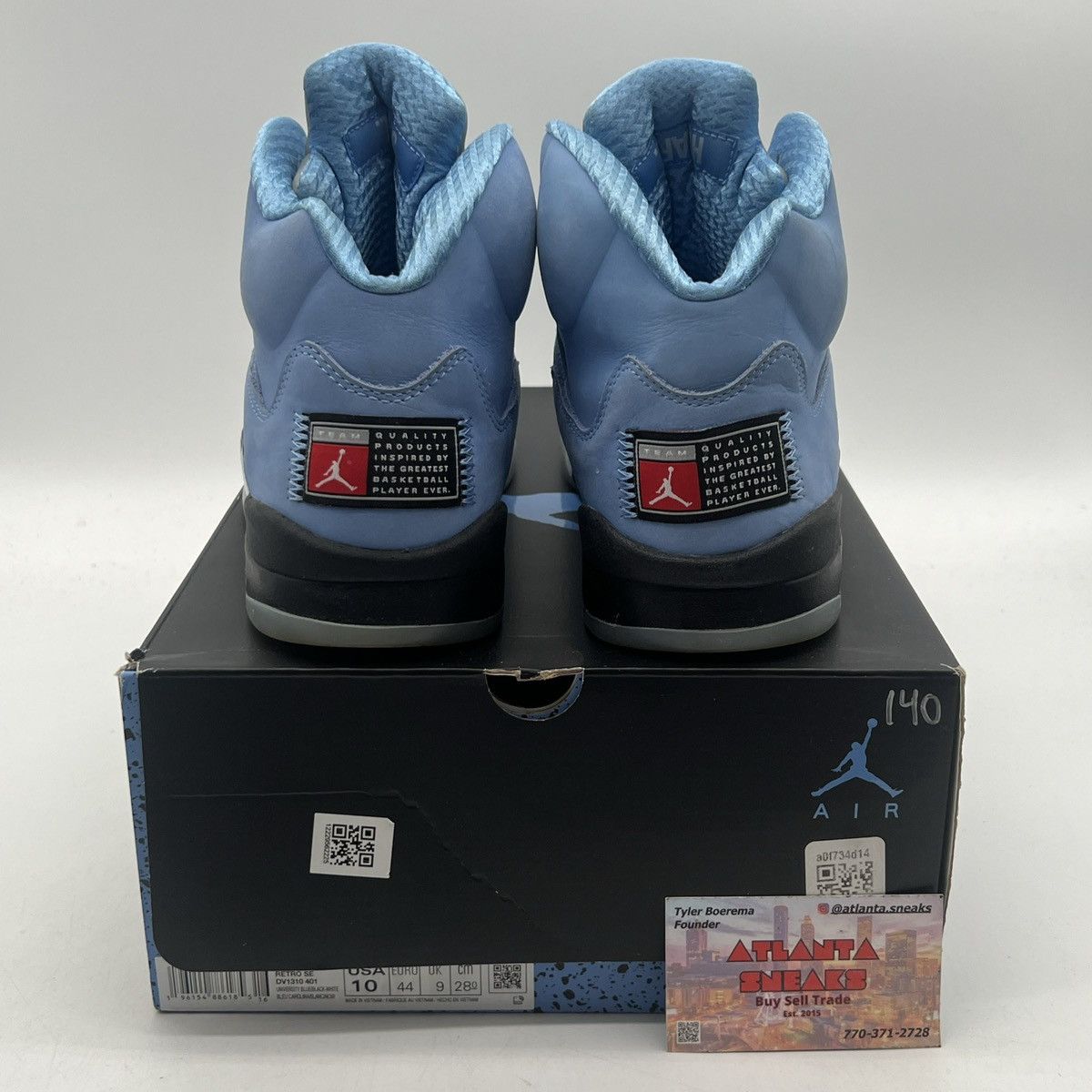 Jordan Brand Air Jordan 5 UNC Size US 10 / EU 43 - 3 Thumbnail