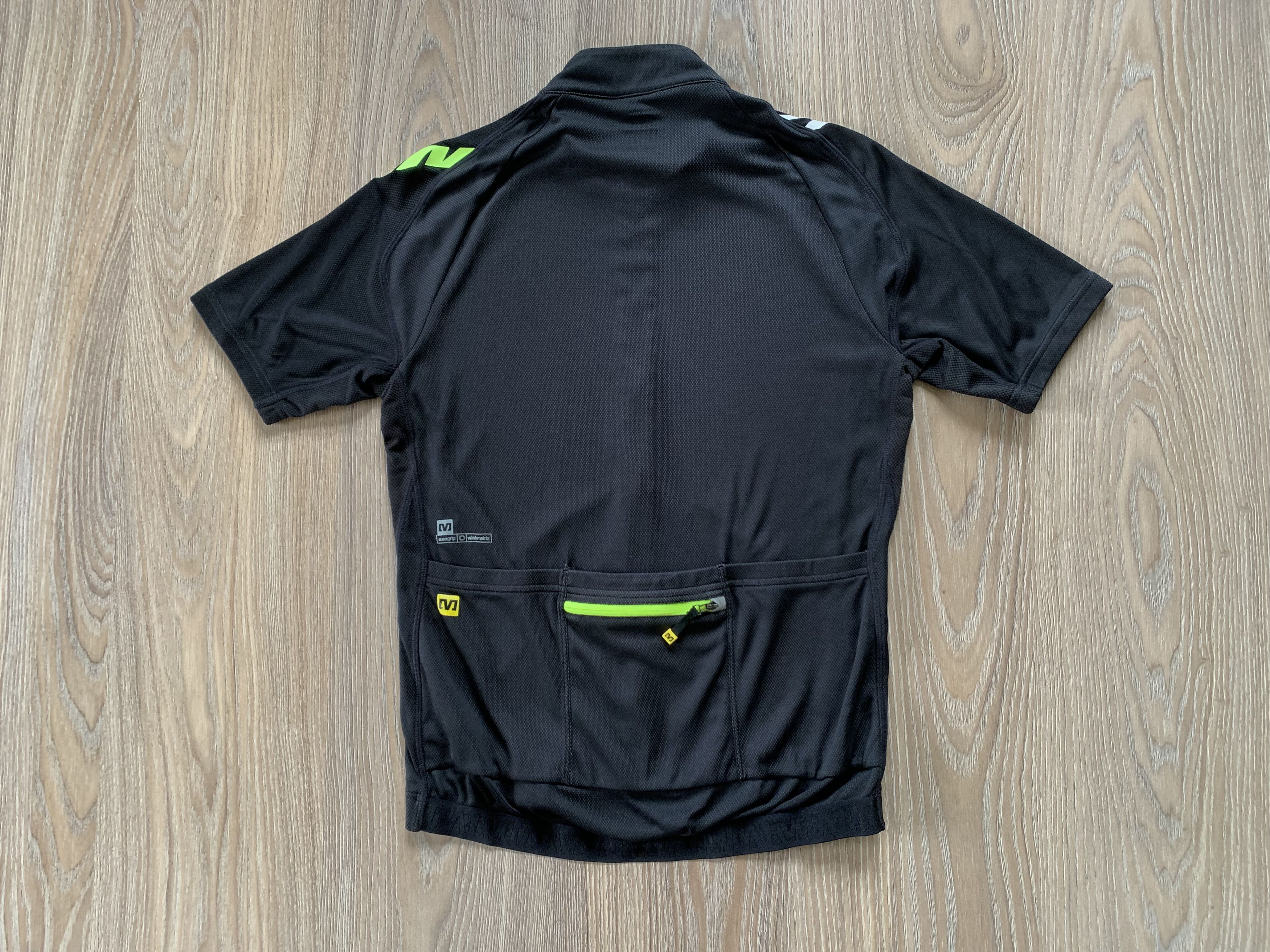 Bicycle Mavic Black Short Sleeve Cycling Jersey Size US M / EU 48-50 / 2 - 3 Thumbnail