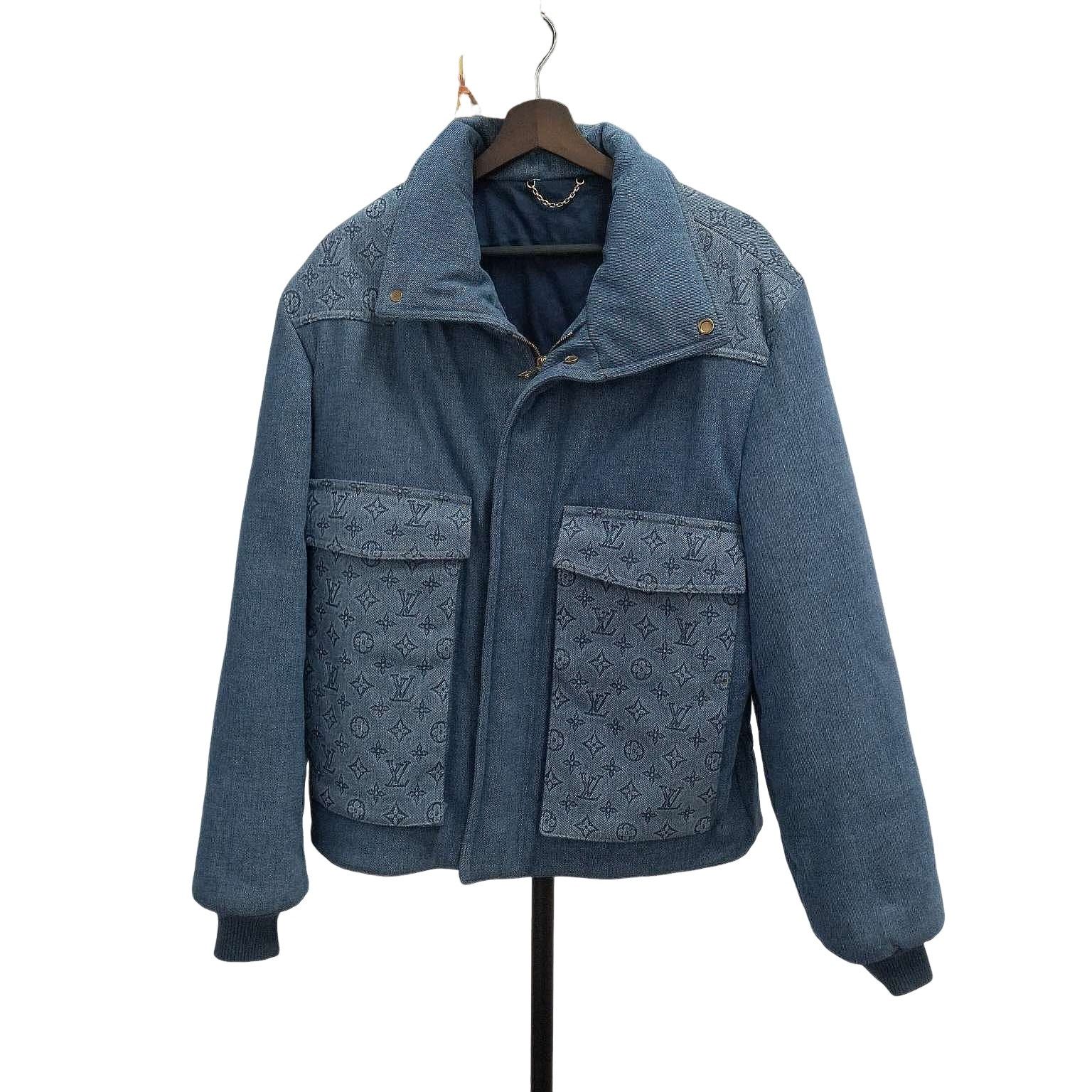Louis Vuitton LV Karakoram Denim Jacket 48 NWT | Grailed