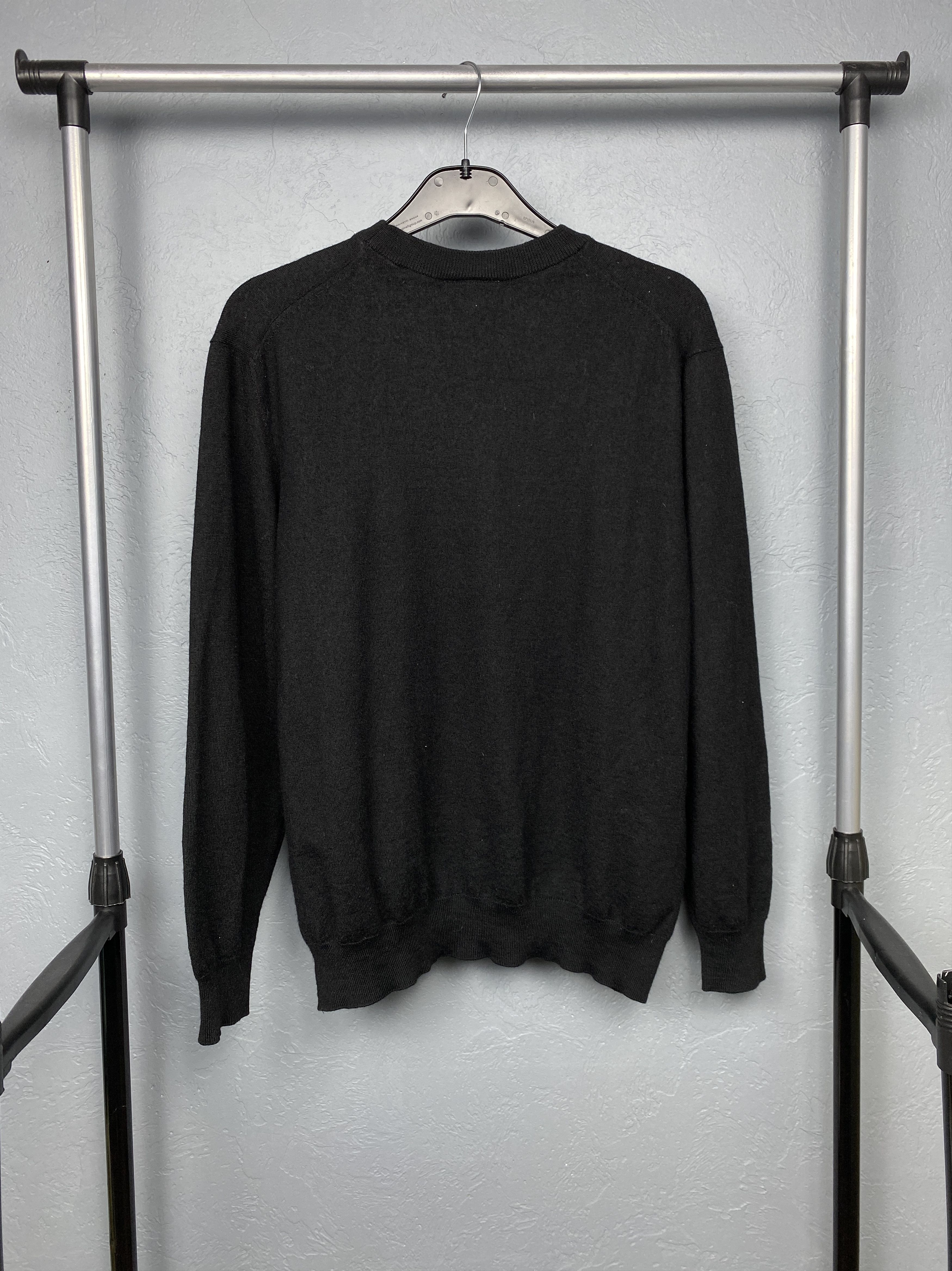 Lacoste Lacoste Vintage Mens Wool Knit Crew Neck Sweater Size US L / EU 52-54 / 3 - 6 Thumbnail