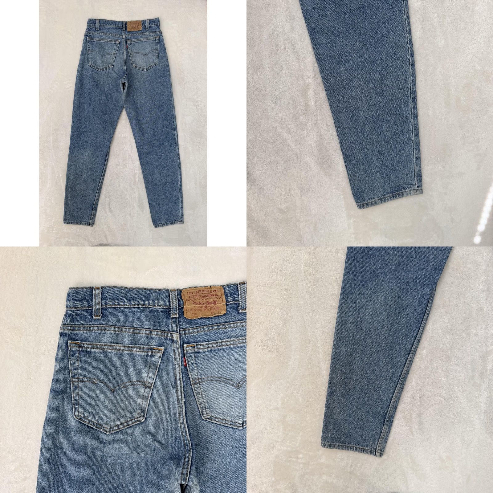 Levi's VINTAGE Levi's 550 Jeans Mens 30x34 Blue Light Wash Relaxed Tapered Leg Denim USA Jeans Mens 30x34 Blue Light Wash Relaxed Tapered Leg Denim USA Size US 32 / EU 48 - 8 Thumbnail