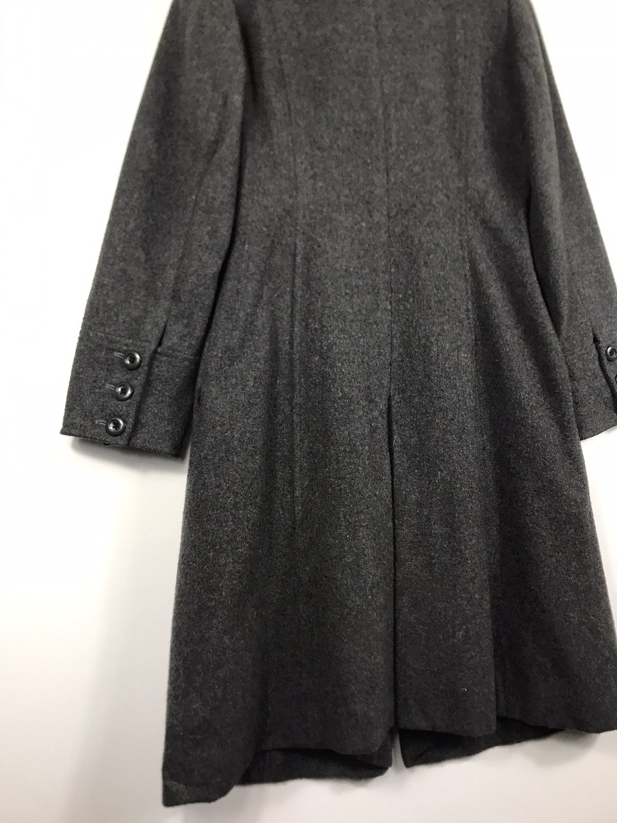 Japanese Brand ⚡️Vintage Dean & Deluca Wool Button Long Coat Jacket Size S / US 4 / IT 40 - 13 Thumbnail