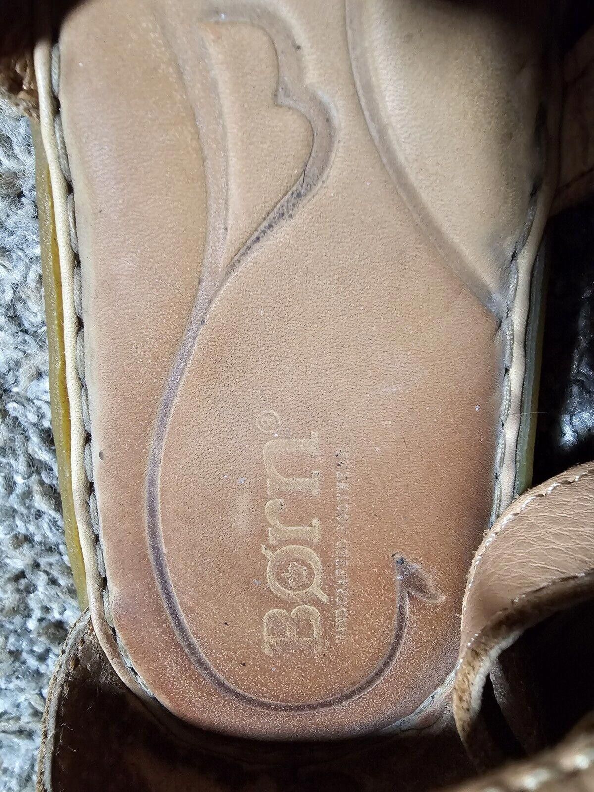Designer B.O.C. Born 9 Gladiator Straps Leather Sandals Casual Size US 9 / IT 39 - 5 Thumbnail