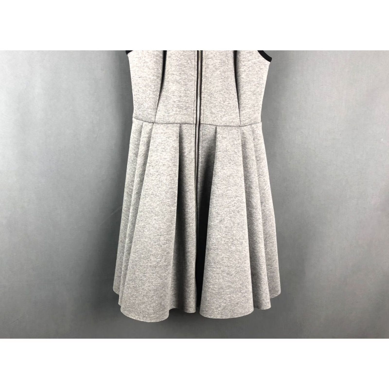 Alexander Wang Alexander Wang Full Zip Sleeveless Dress Cotton Gray Women S Size S / US 4 / IT 40 - 5 Thumbnail