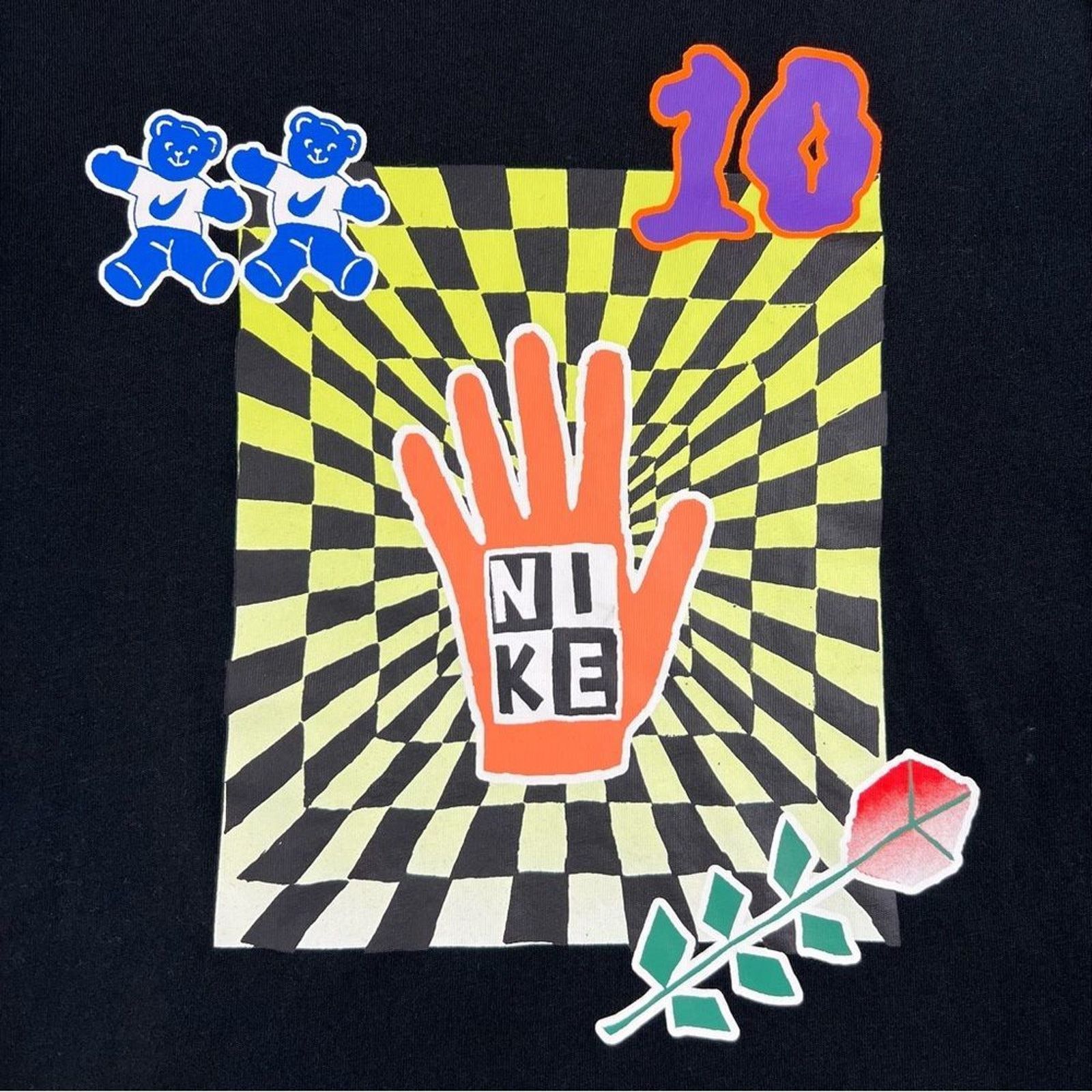 Nike The Nike Tee Men's Medium Black RARE Graphic Athletic Size US M / EU 48-50 / 2 - 6 Thumbnail
