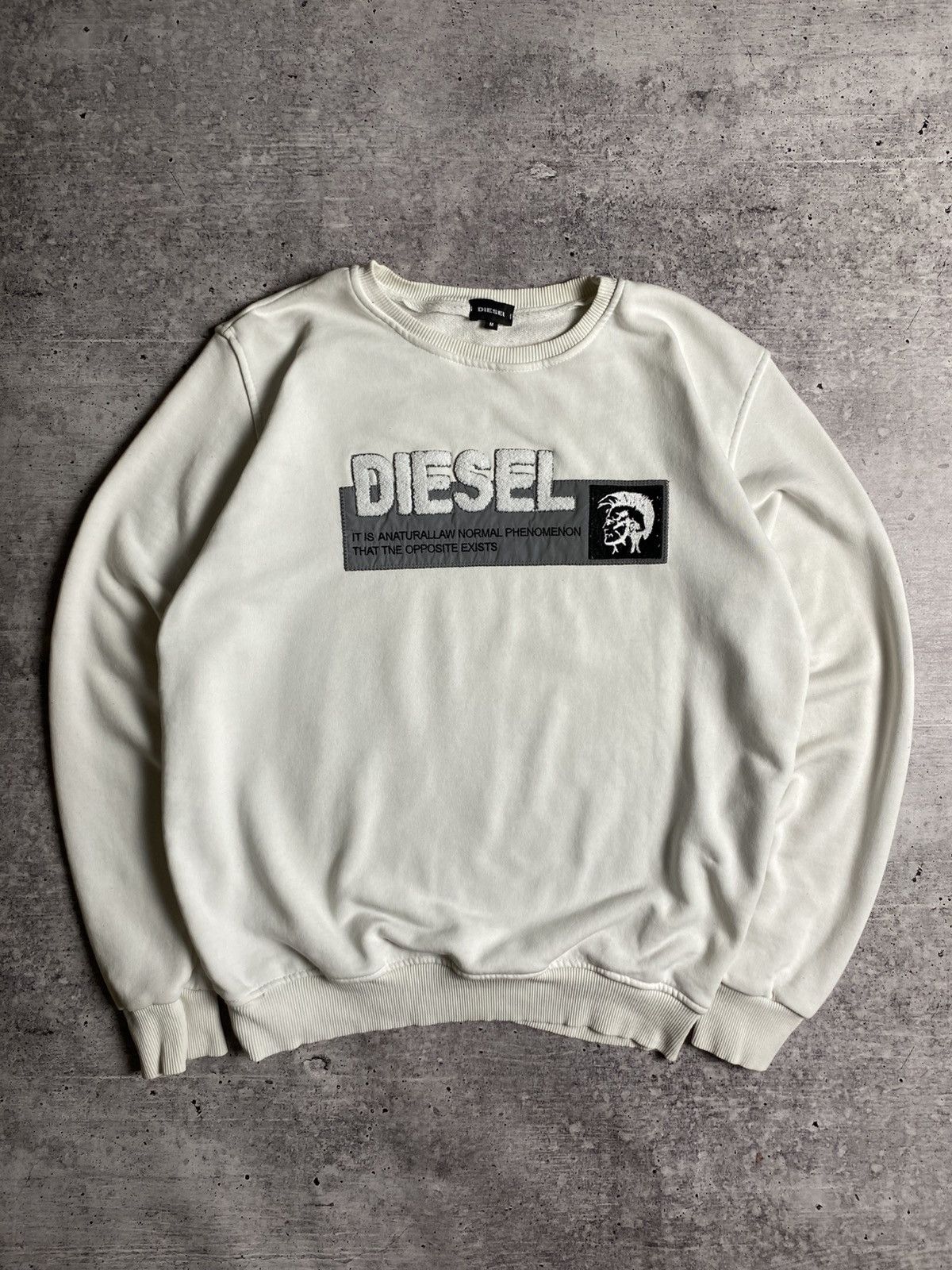 Diesel Diesel Vintage Reflective Sweatshirt Size US M / EU 48-50 / 2 - 2 Thumbnail