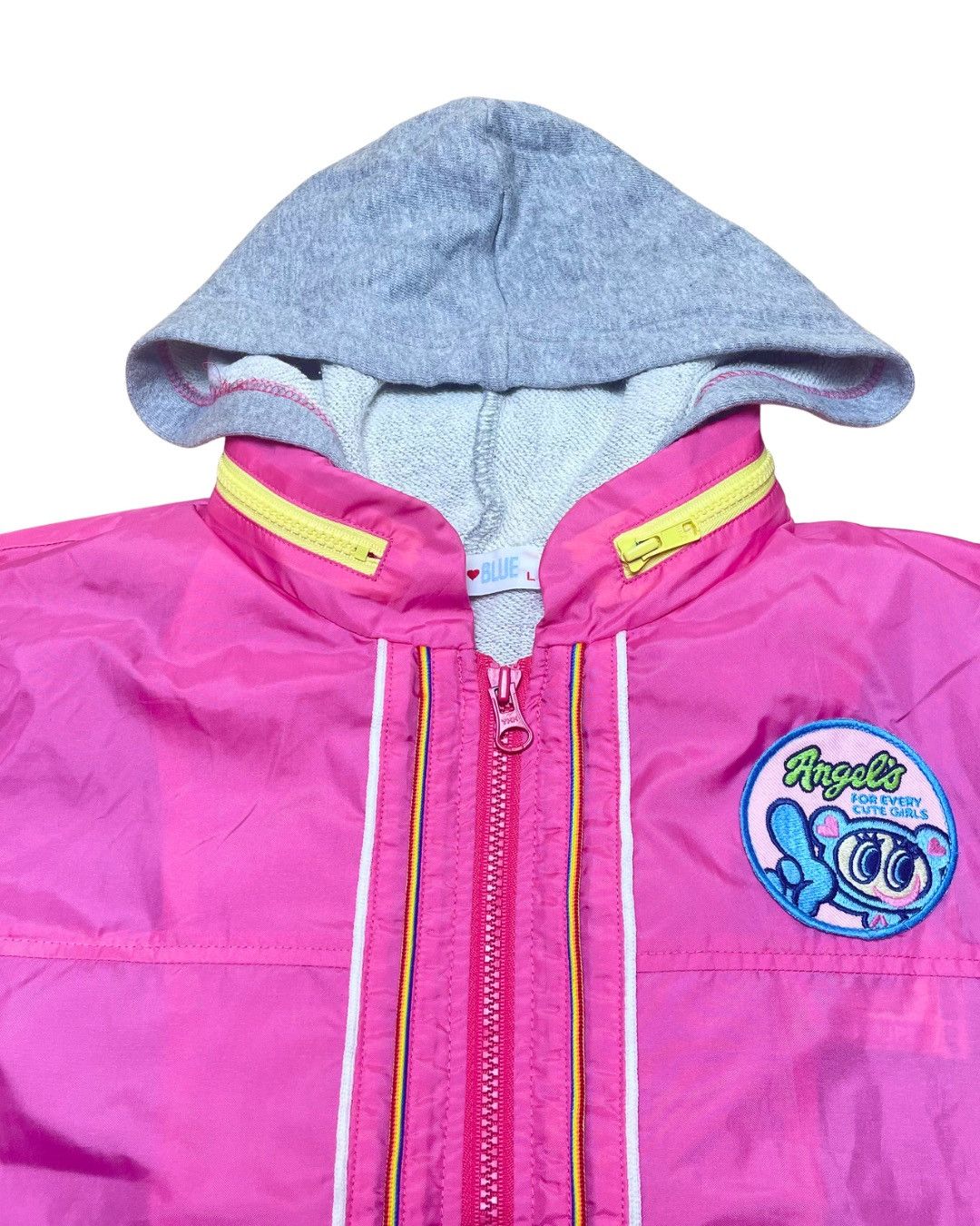 Angel Blue Angel Blue Sweet Look Multi Graphic Hooded Jacket Size M / US 6-8 / IT 42-44 - 5 Thumbnail