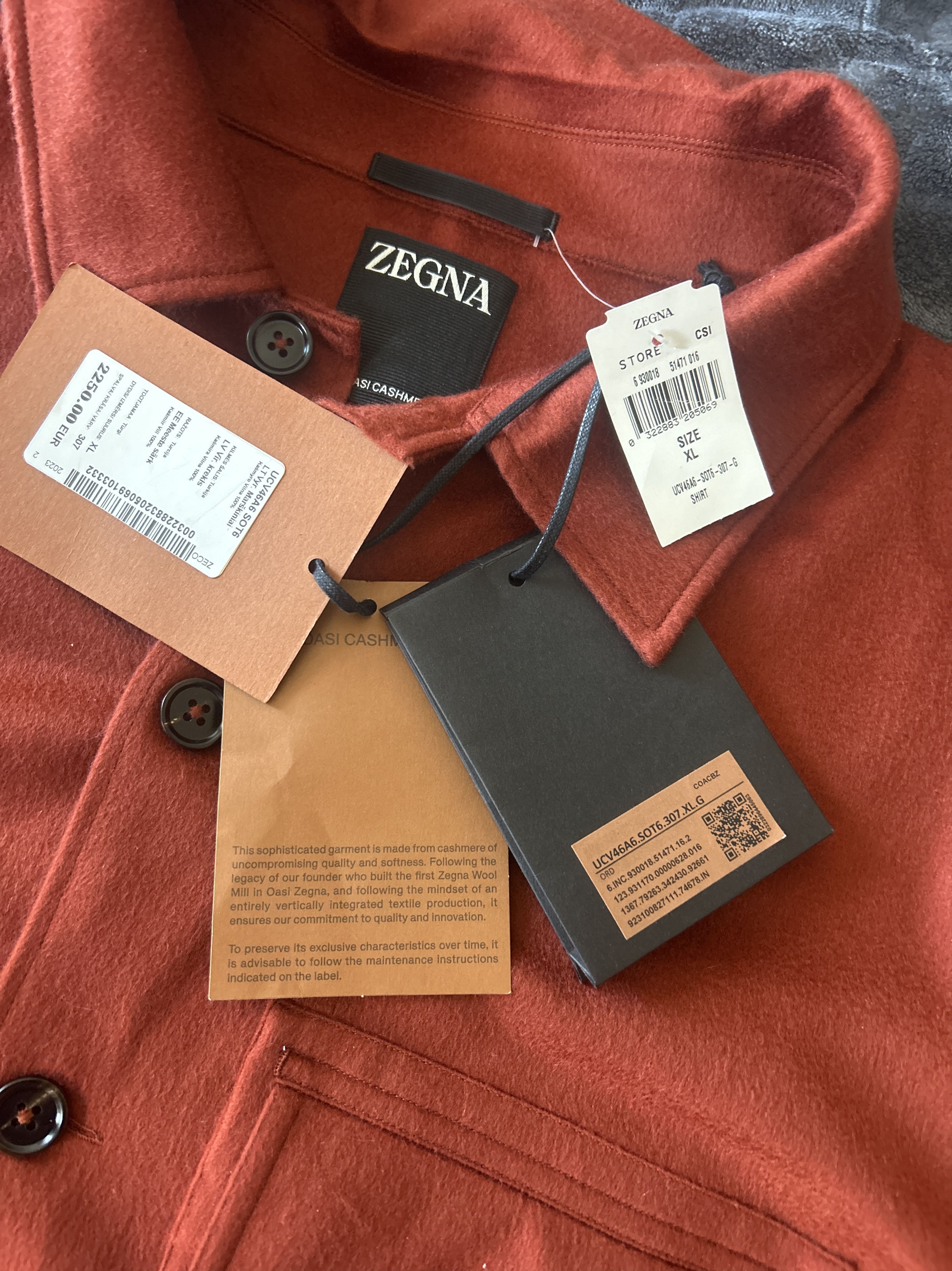 Ermenegildo Zegna Zegna Size US XL / EU 56 / 4 - 3 Thumbnail
