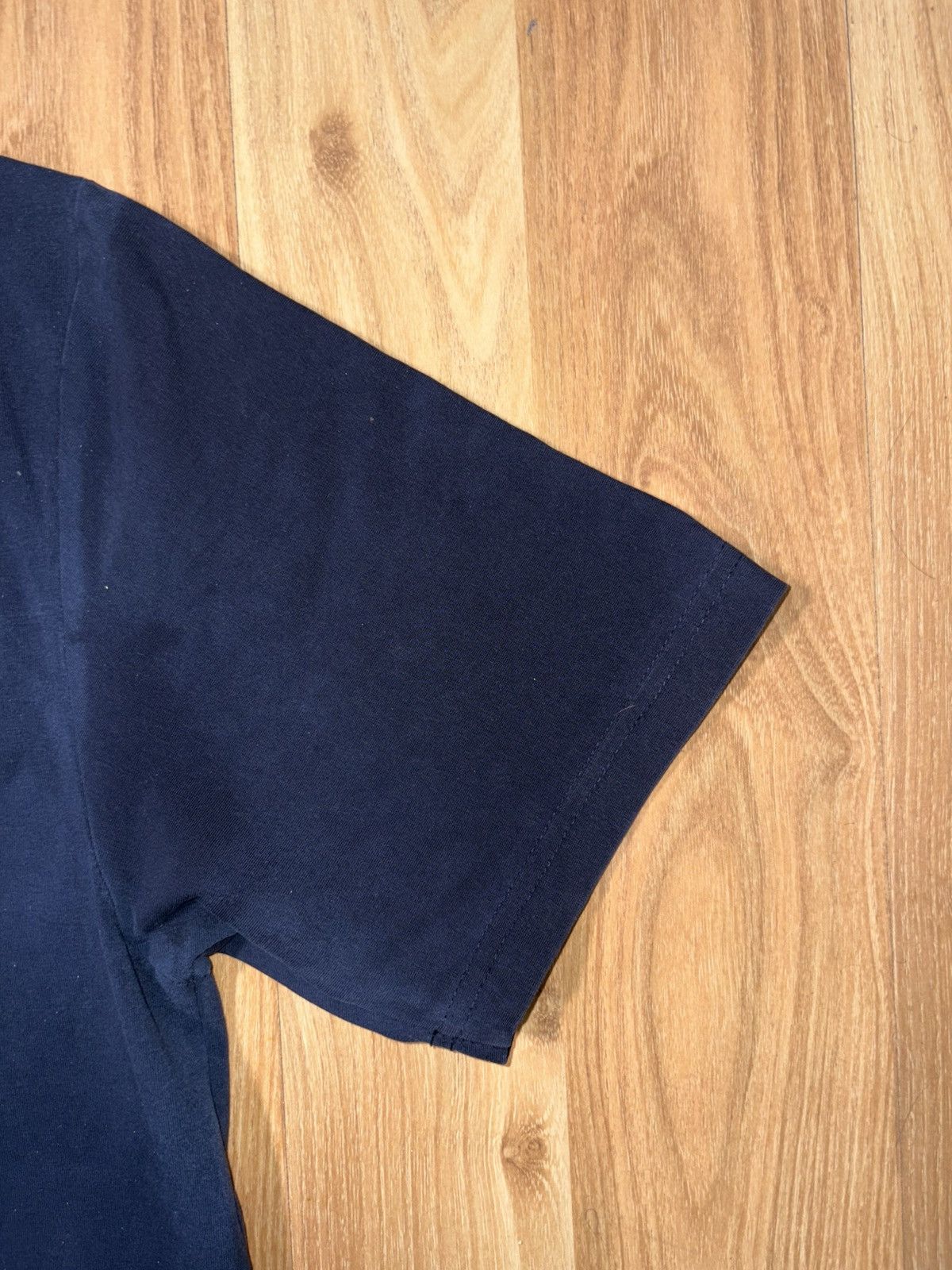 Calvin Klein Calvin Klein Brushstroke Logo Slim Fit Navy T-Shirt L Size US L / EU 52-54 / 3 - 4 Thumbnail