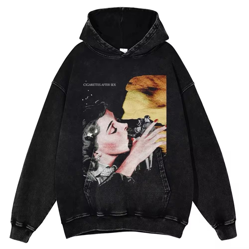 Other Streetwear Washed Hip Hop Hoodie Pullover Size US M / EU 48-50 / 2 - 1 Thumbnail