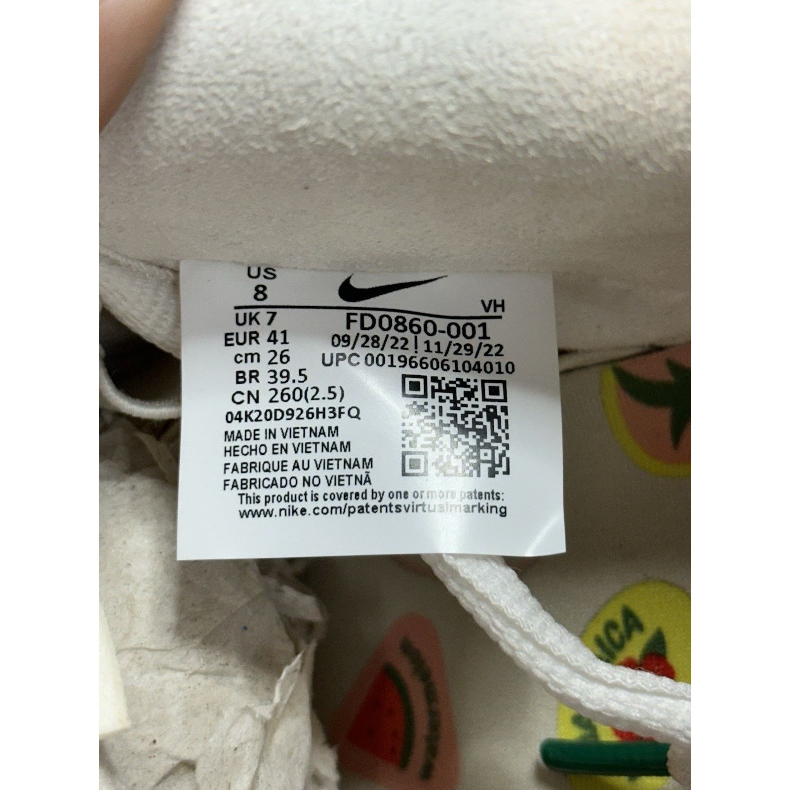 Nike Nike SB Dunk Low x Jarritos White - Size 8 Size US 8 / EU 41 - 7 Thumbnail