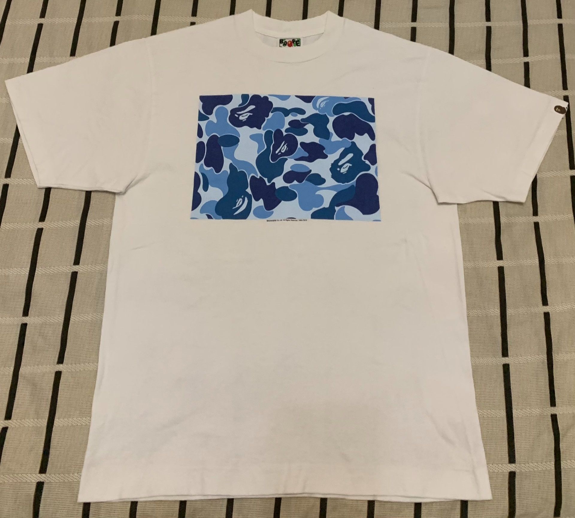 Bape Bape Camo Blue T-Shirt M Men Size US M / EU 48-50 / 2 - 1 Thumbnail