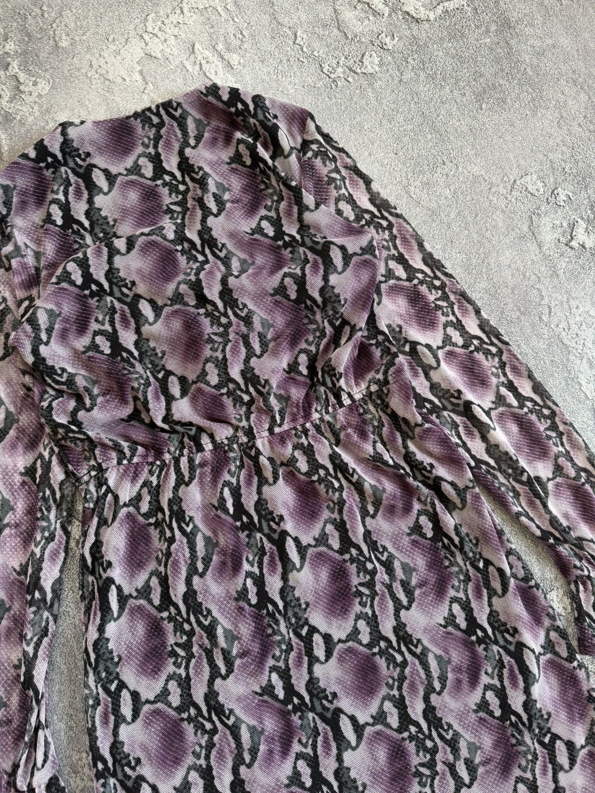 Designer × Japanese Brand × Vintage Mesh dress XS style like Save The Queen / Jean Paul Gaultier Size XS / US 0-2 / IT 36-38 - 17 Thumbnail