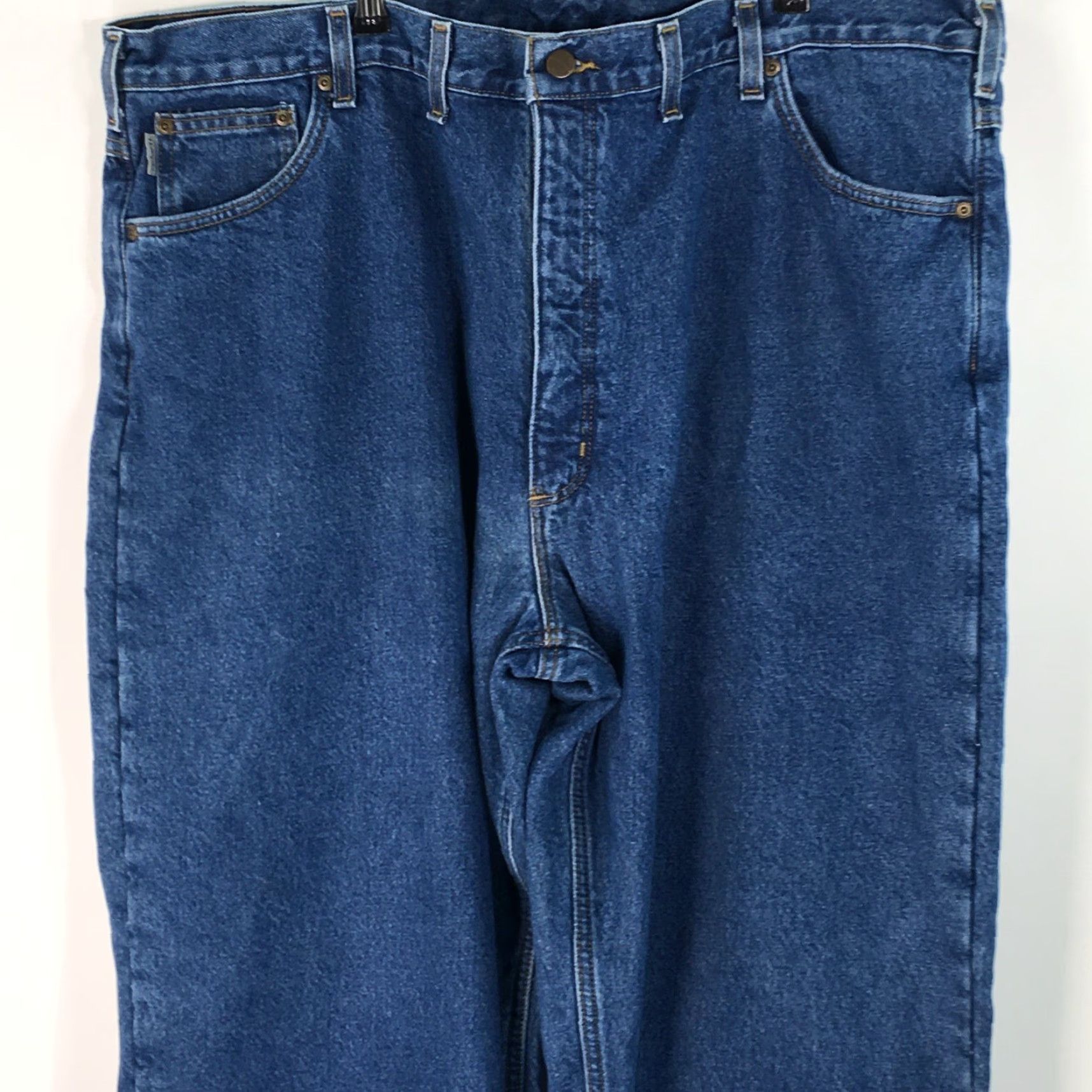 Carhartt Carhartt Jeans Mens Casual Relaxed Fit Straight Blue Denim Lined Size 46X30 US A Seller Mens Regular 46X30 Blue 90s? No, keep to best. Size US 30 / EU 46 - 4 Thumbnail