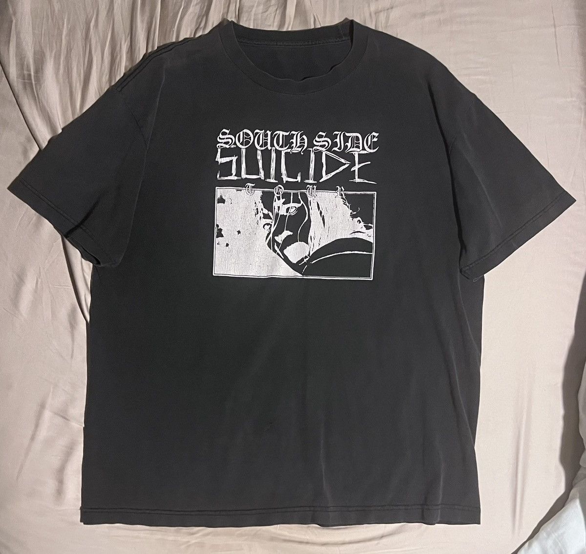 G59 Records $uicideboy$ SOUTH SIDE SUICIDE tour tee SUPER RARE beauty Size US L / EU 52-54 / 3 - 22 Thumbnail