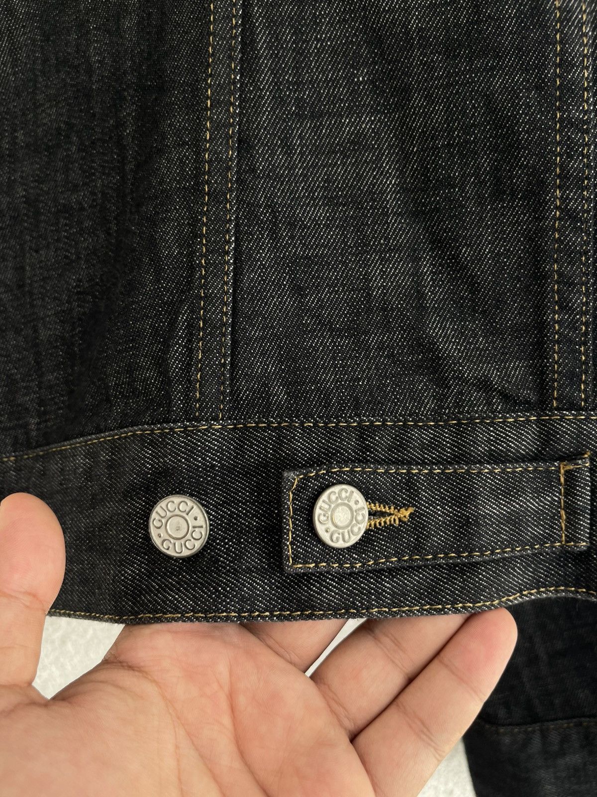 Gucci Gucci Tom Ford Type 3 Denim Jacket Size US L / EU 52-54 / 3 - 9 Thumbnail
