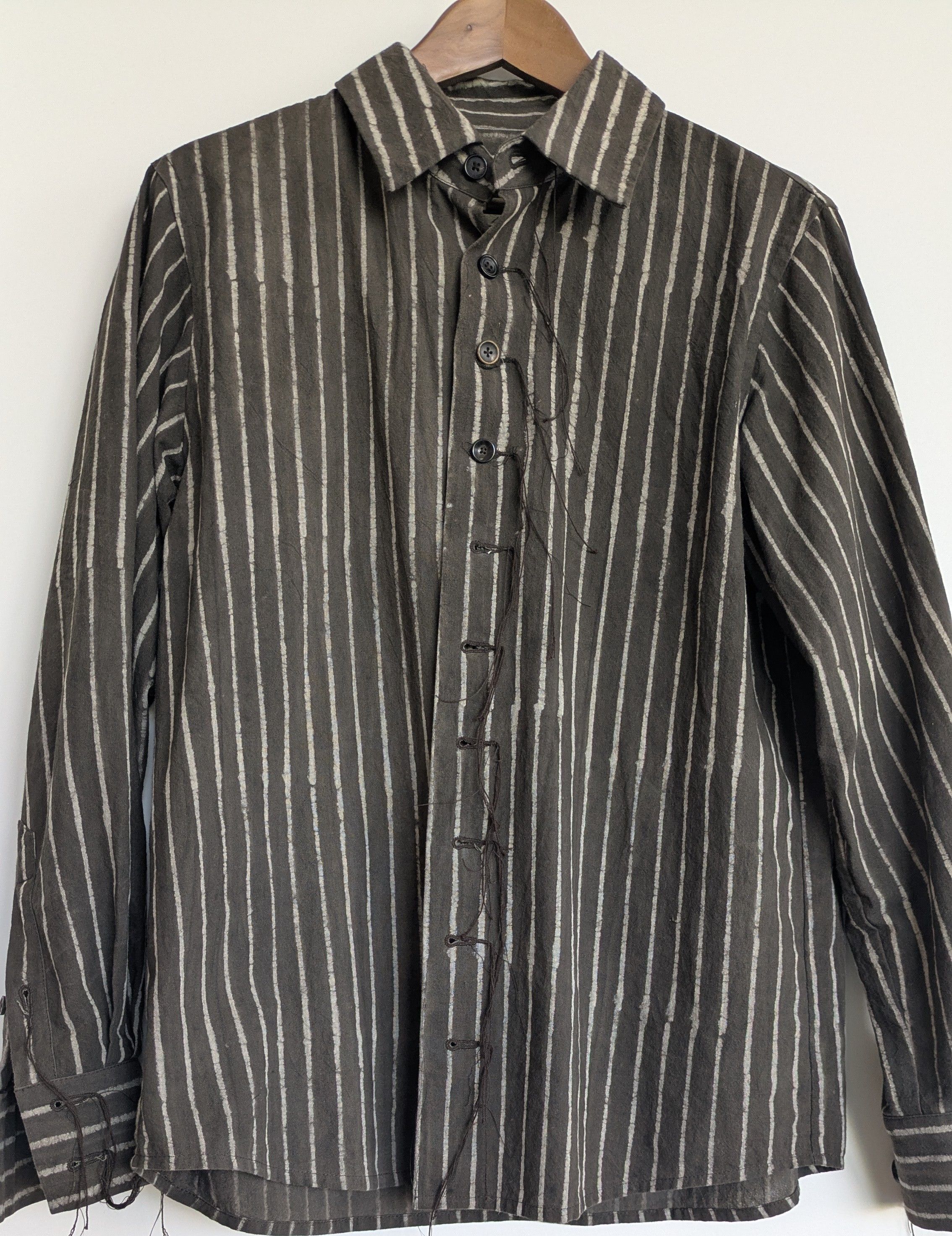 Other A Tentative Atelier Striped Block Print Shirt Size US M / EU 48-50 / 2 - 1 Thumbnail