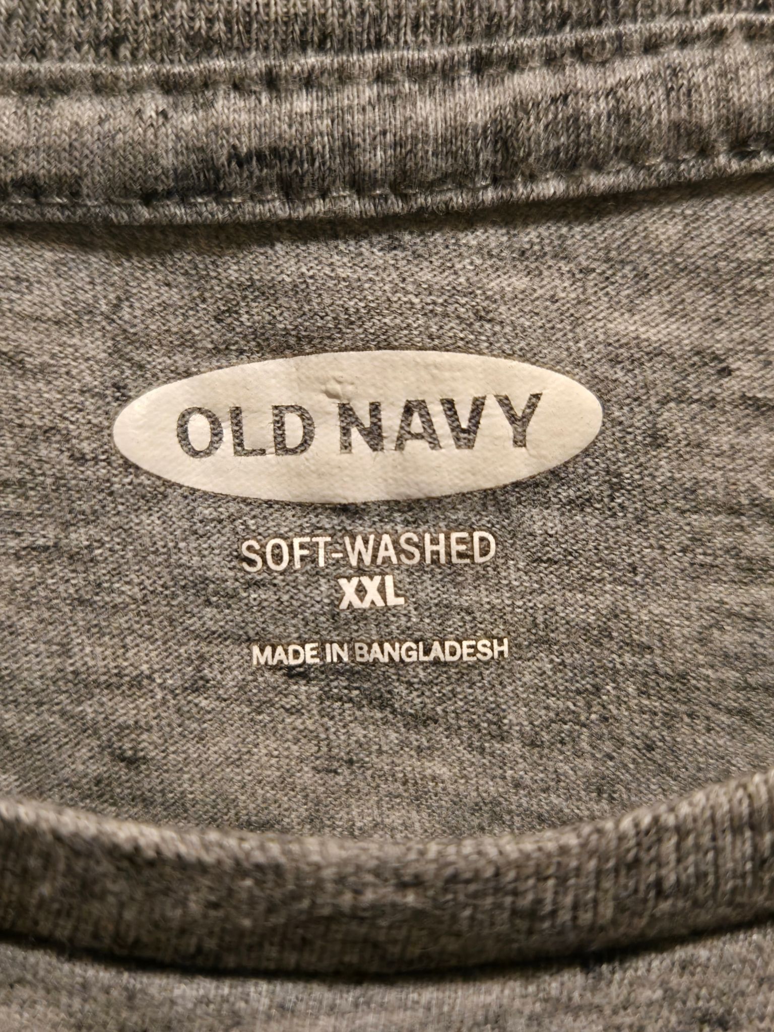 Old Navy Old Navy Long Sleeve Shirt Mens XXL Soft Washed Gray Size US XXL / EU 58 / 5 - 2 Thumbnail