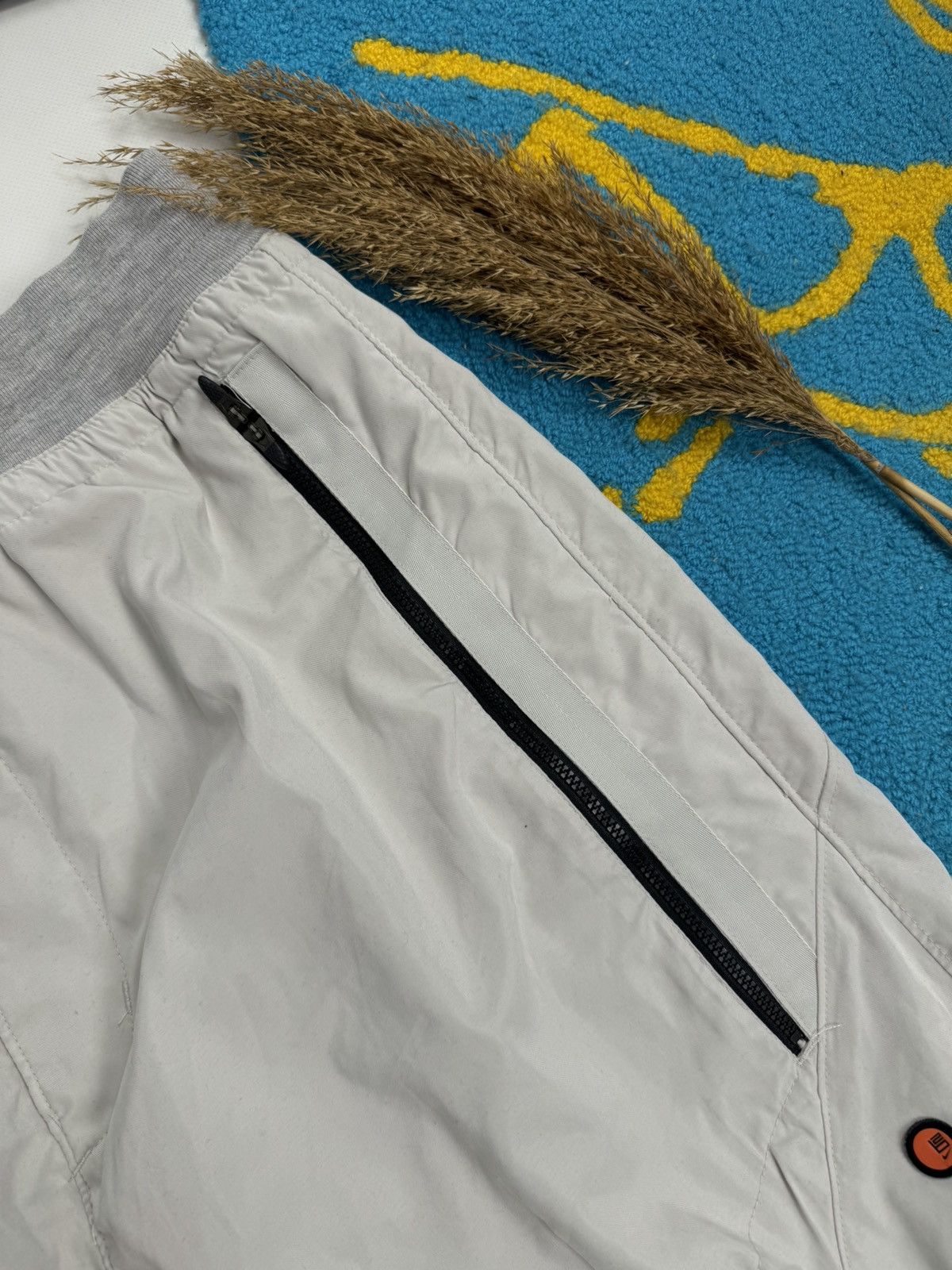 Nike × Vintage Vintage 90’s Nike Double Swoosh Nylon Parachute Track Pant Size US 34 / EU 50 - 13 Thumbnail