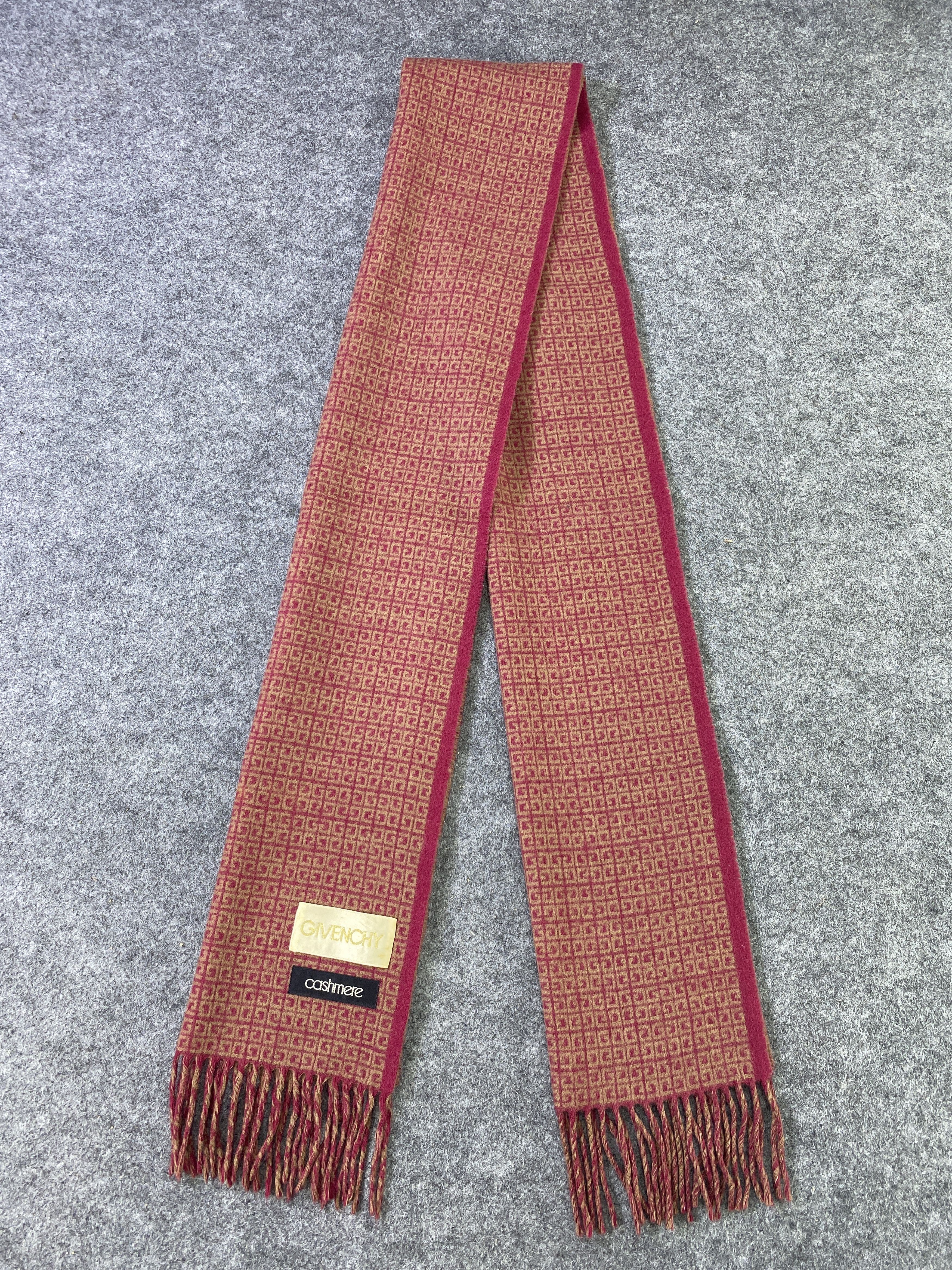 Givenchy Givenchy monogram Scarf / Muffler / Neckwear -T811 Size ONE SIZE - 4 Thumbnail