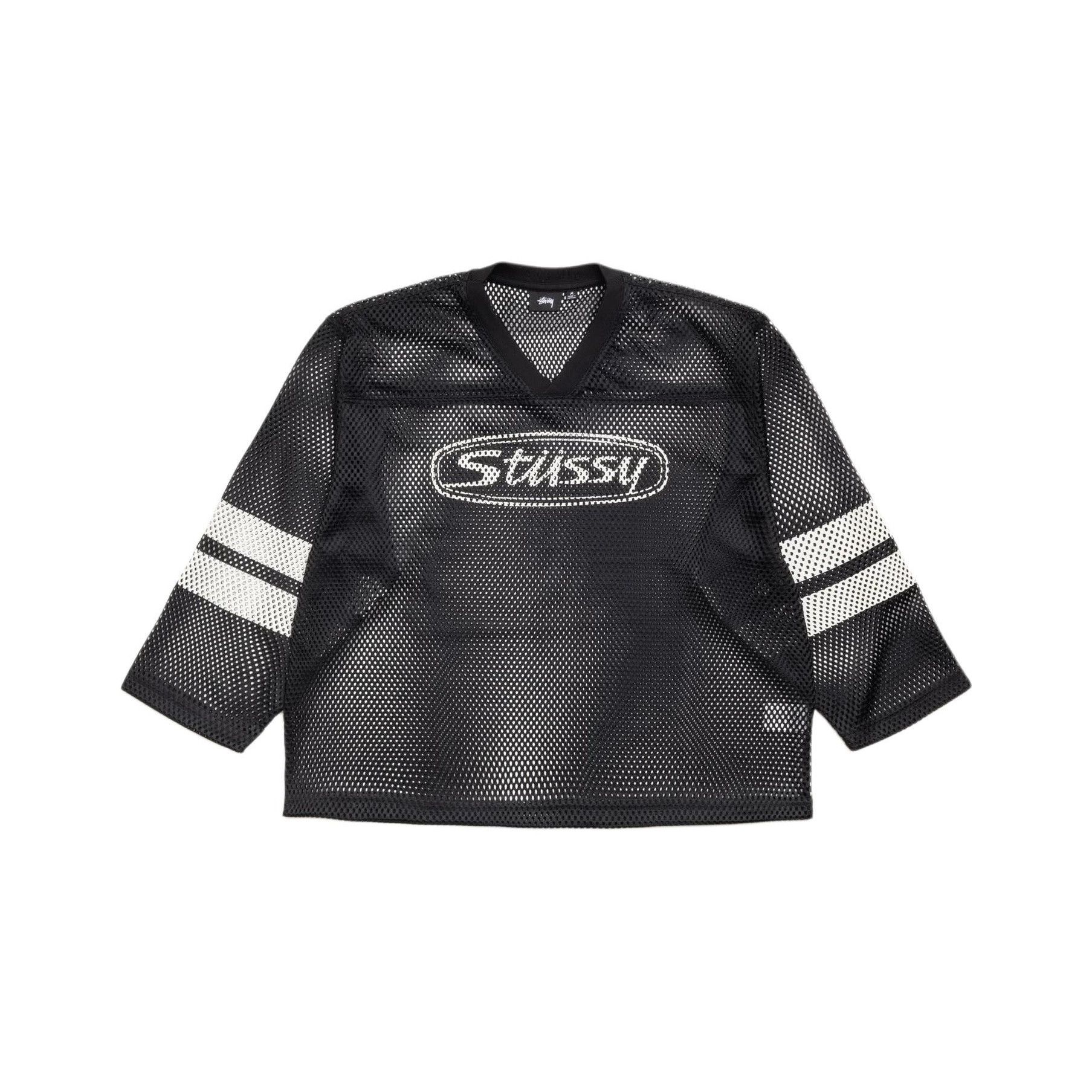 Stussy STUSSY TEAM 80 JERSEY BLACK | Grailed