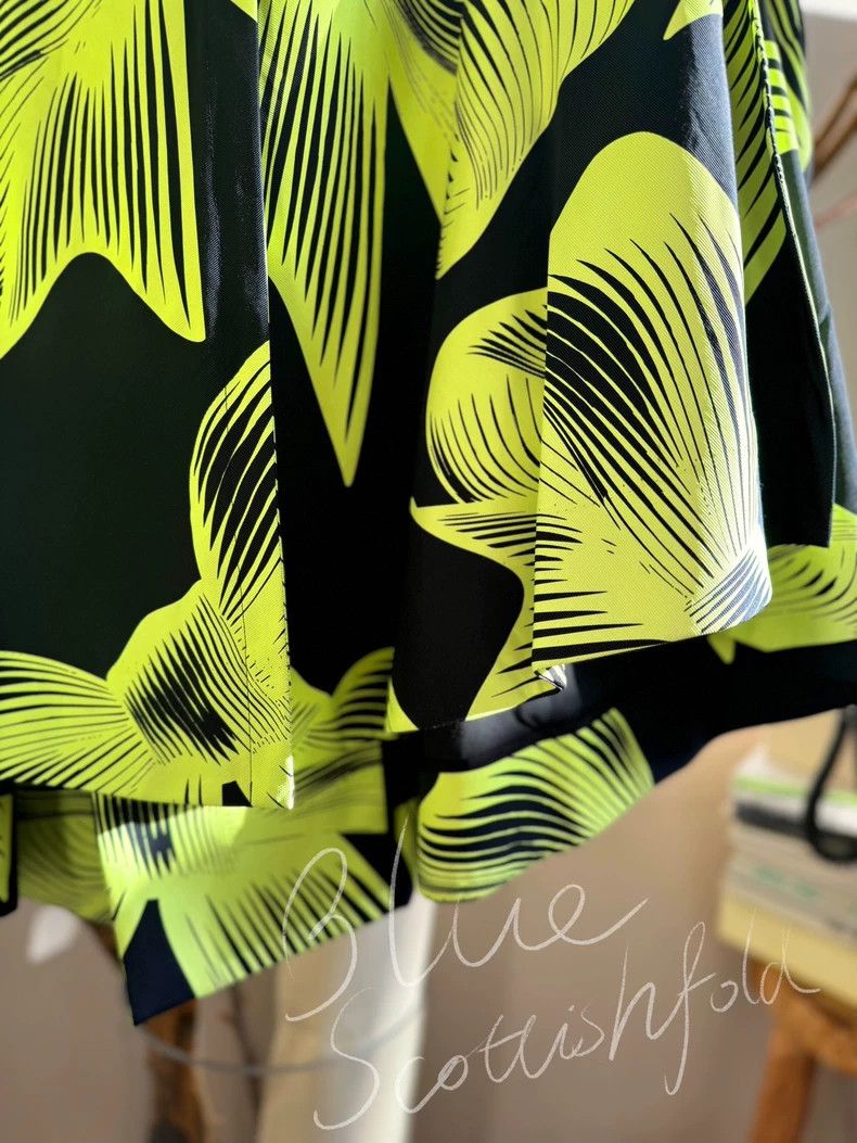 Other Comme Des Garcons Fluorescent bow print jacket Size S / US 4 / IT 40 - 3 Thumbnail