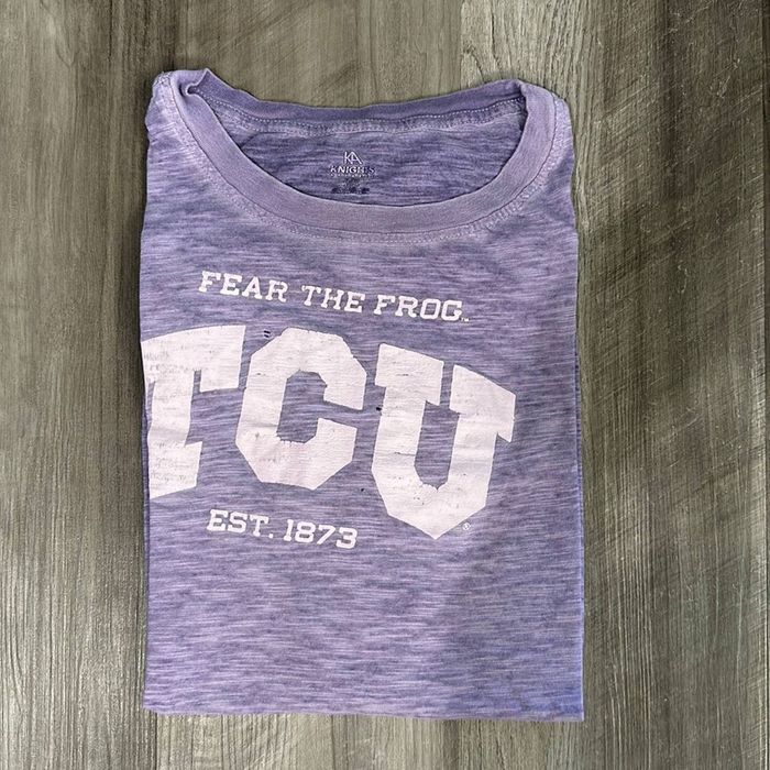 British Knights TCU Fear the Frog Distressed Tee | Grailed