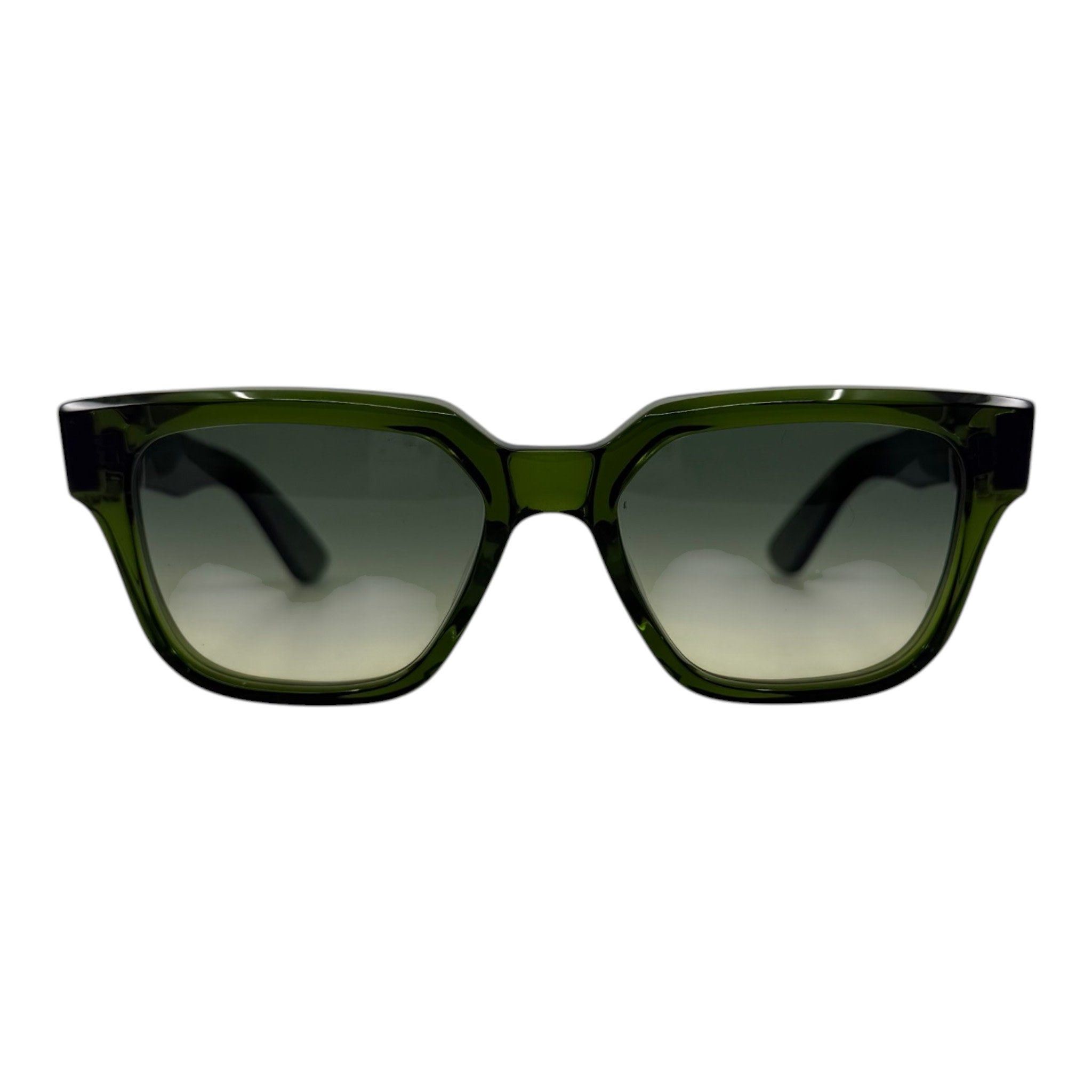 Chrome Hearts Vagillionaire Glasses Green Silver Size ONE SIZE - 1 Thumbnail