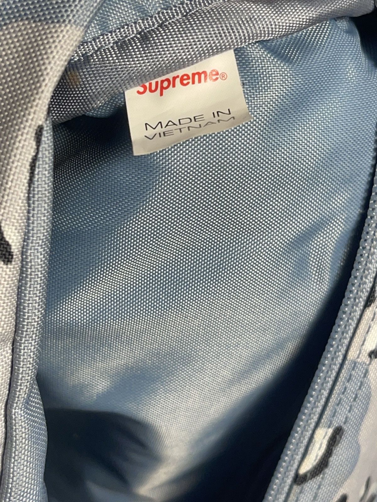 Supreme Blue Camo supreme Fanny pack Size ONE SIZE - 8 Thumbnail