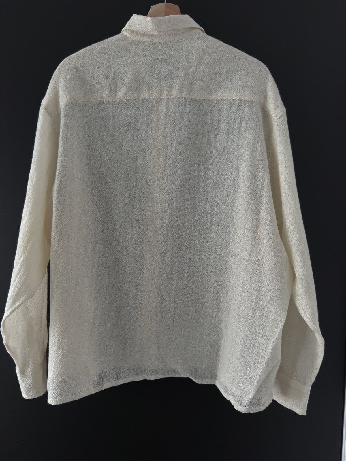 Daniel Simmons Daniel Simmons - Cream Marcello Shirt V1 Size US XS / EU 42 / 0 - 9 Thumbnail
