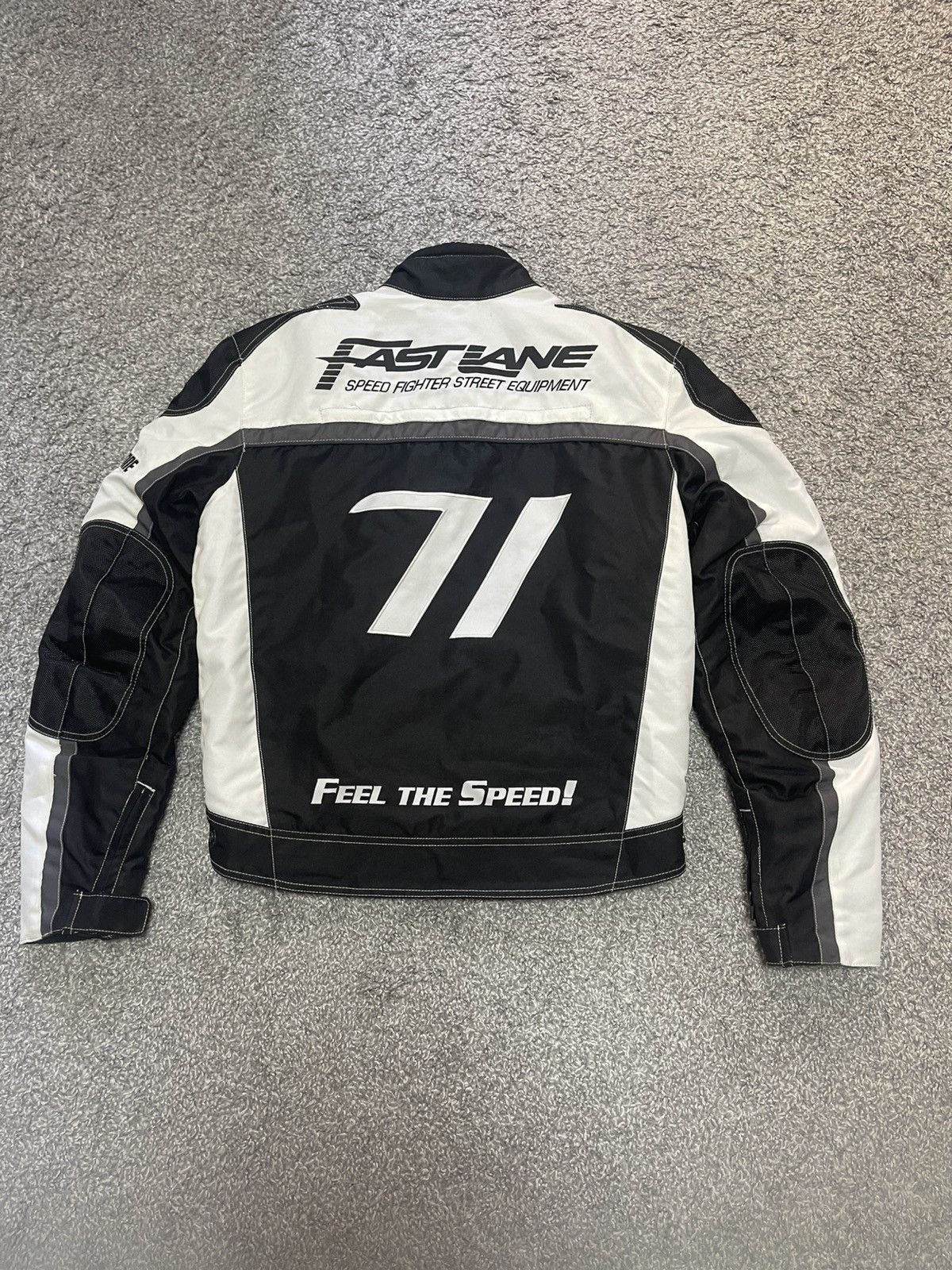 Vintage Vintage Speed Fighter Fast Lane Racing moto Jacket size М Size US M / EU 48-50 / 2 - 2 Thumbnail