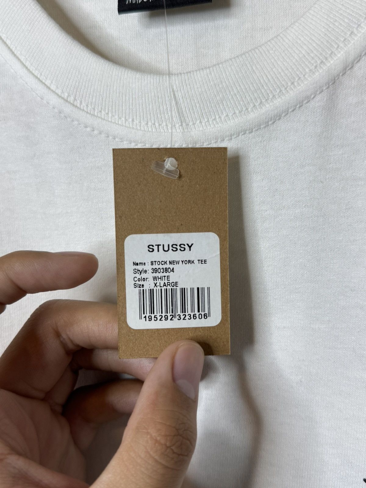 Stussy Stussy Basic Stock New York Tee New With Tags SHIPS FAST Size US XL / EU 56 / 4 - 4 Thumbnail