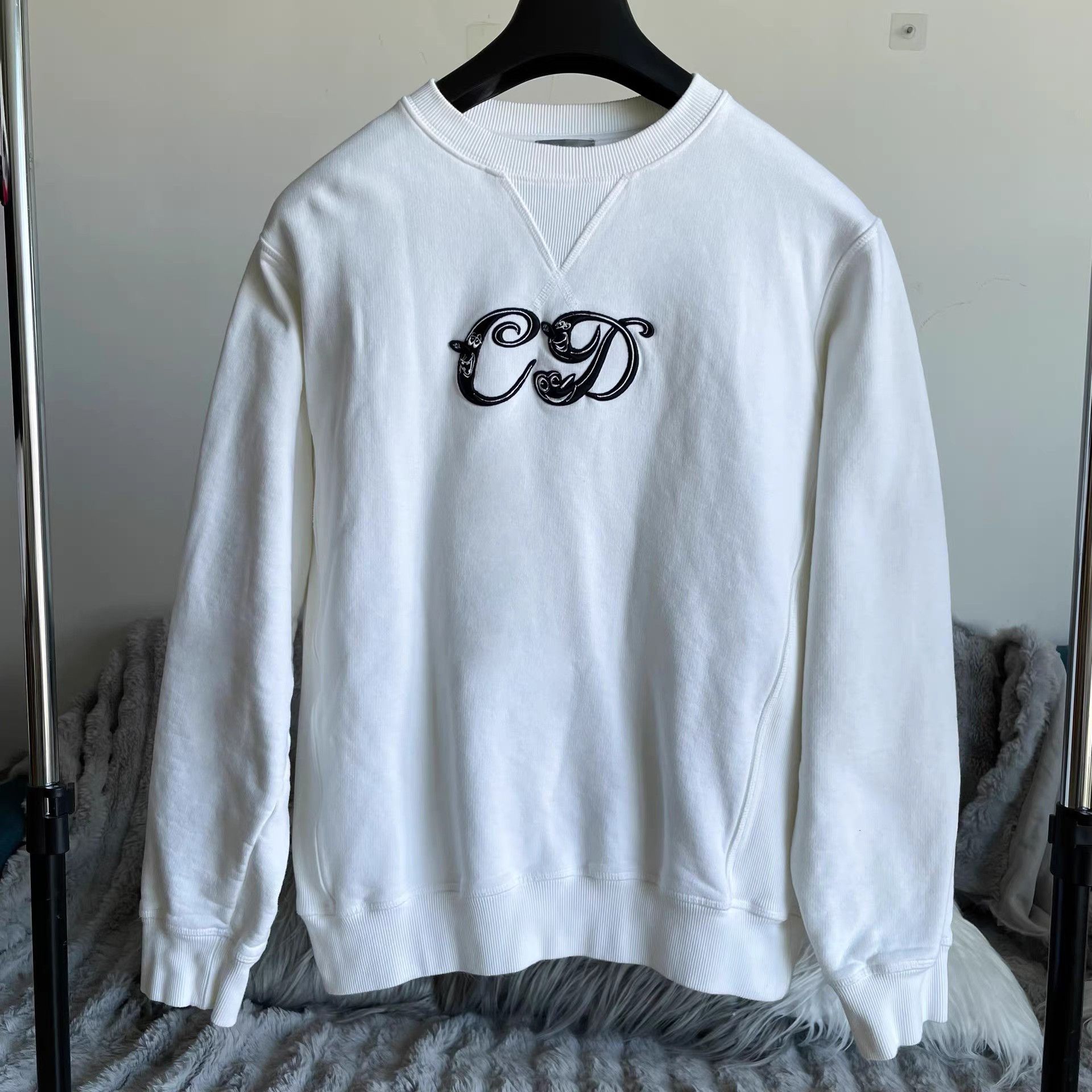 Dior Dior x Kenny Scharf Scarf Embroidered Logo Hoodie Size US M / EU 48-50 / 2 - 1 Thumbnail