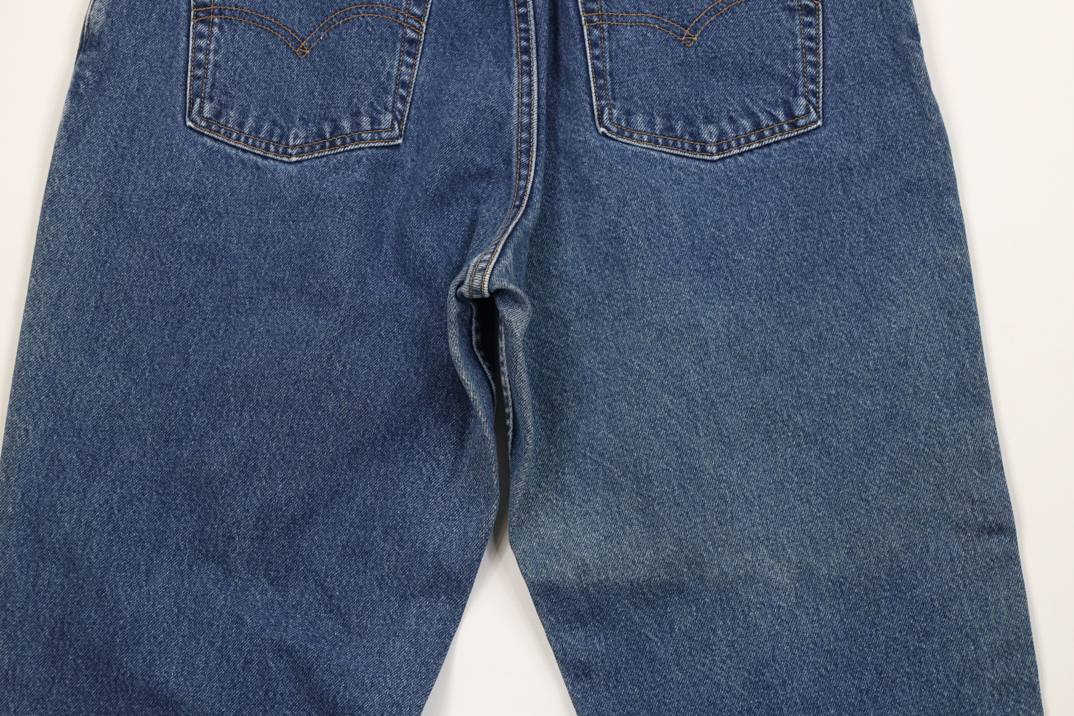 Levi's Vintage Y2K 2001 Levis 550 Relaxed Fit Tapered Leg Jeans USA Size 38" / US 16 / IT 52 - 12 Thumbnail
