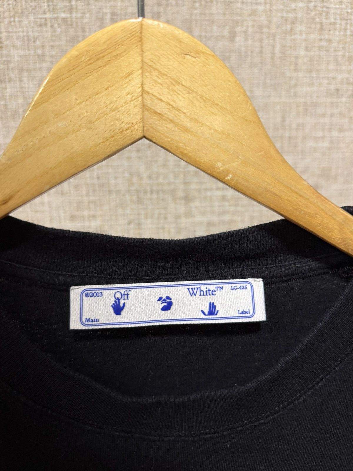 Off-White OFF WHITE CARAVAGGIO BLACK T-SHIRT Size US M / EU 48-50 / 2 - 4 Thumbnail