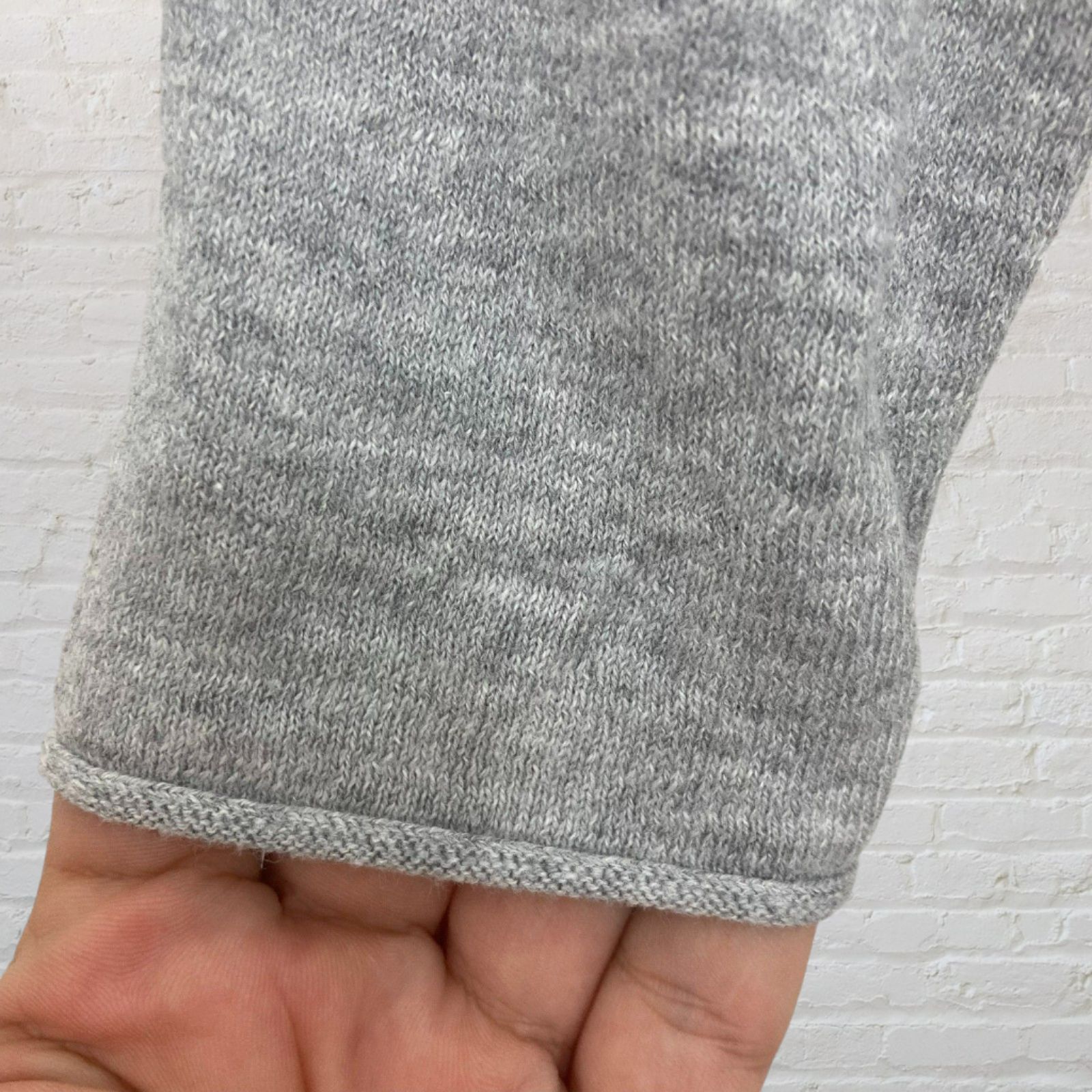 Vince Vince Gray Cotton Sweater Size S / US 4 / IT 40 - 8 Thumbnail