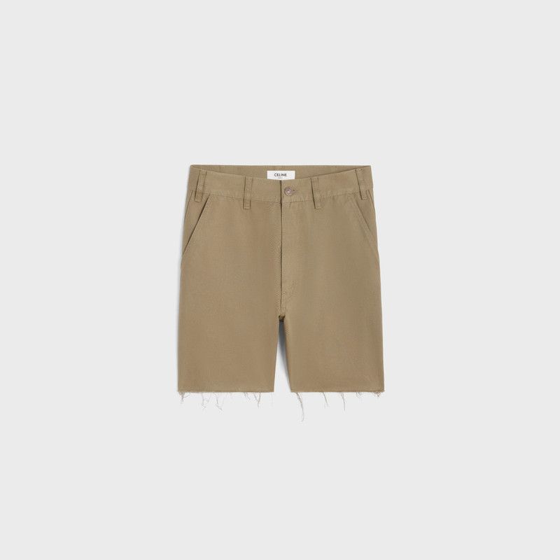 Celine o1w1db10526 2N8370 Wesley Short in Camel Size US 34 / EU 50 - 1 Thumbnail