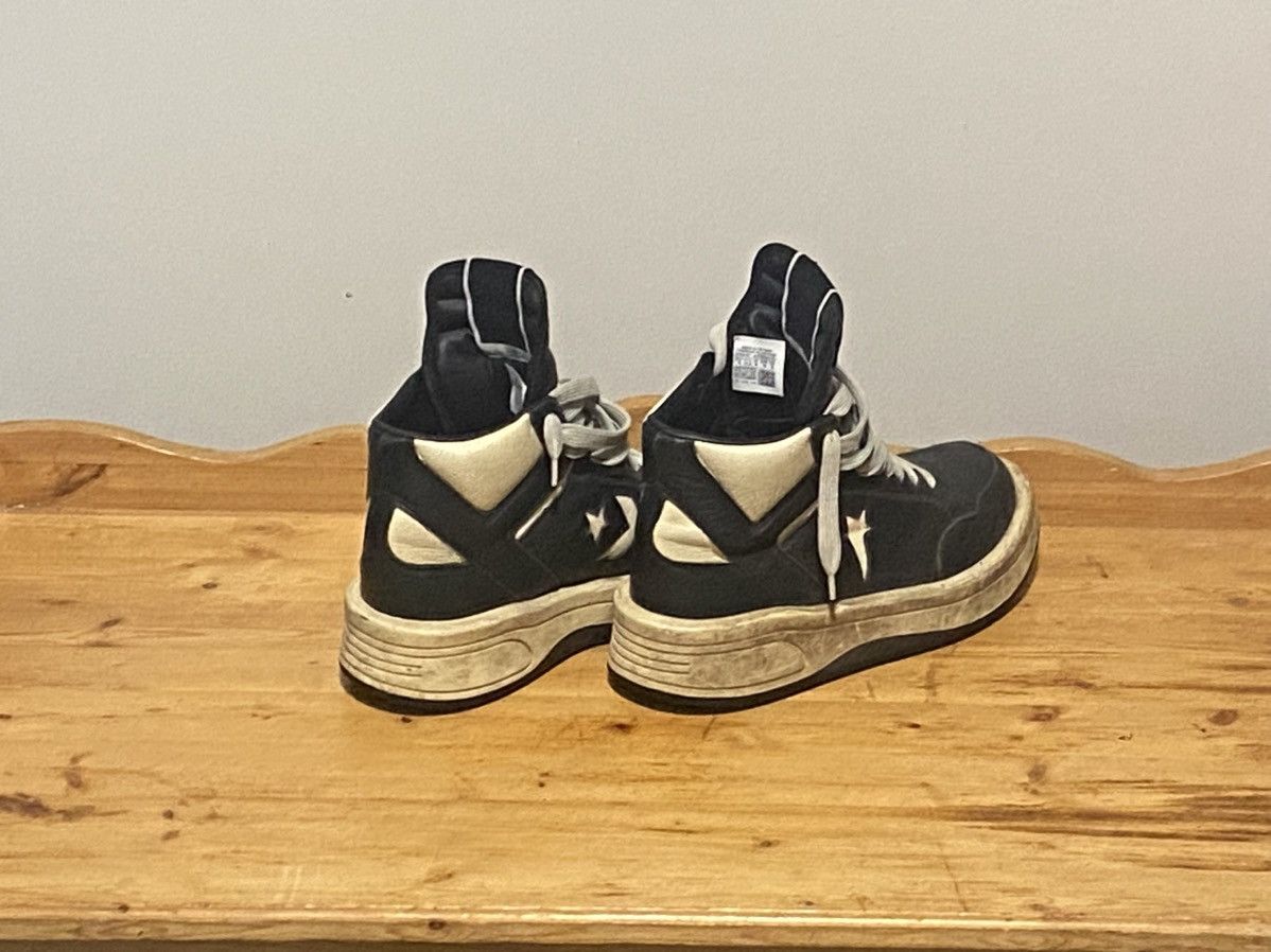 Converse × Rick Owens Drkshdw TURBOWPN mid sneakers Size US 10 / EU 43 - 4 Thumbnail