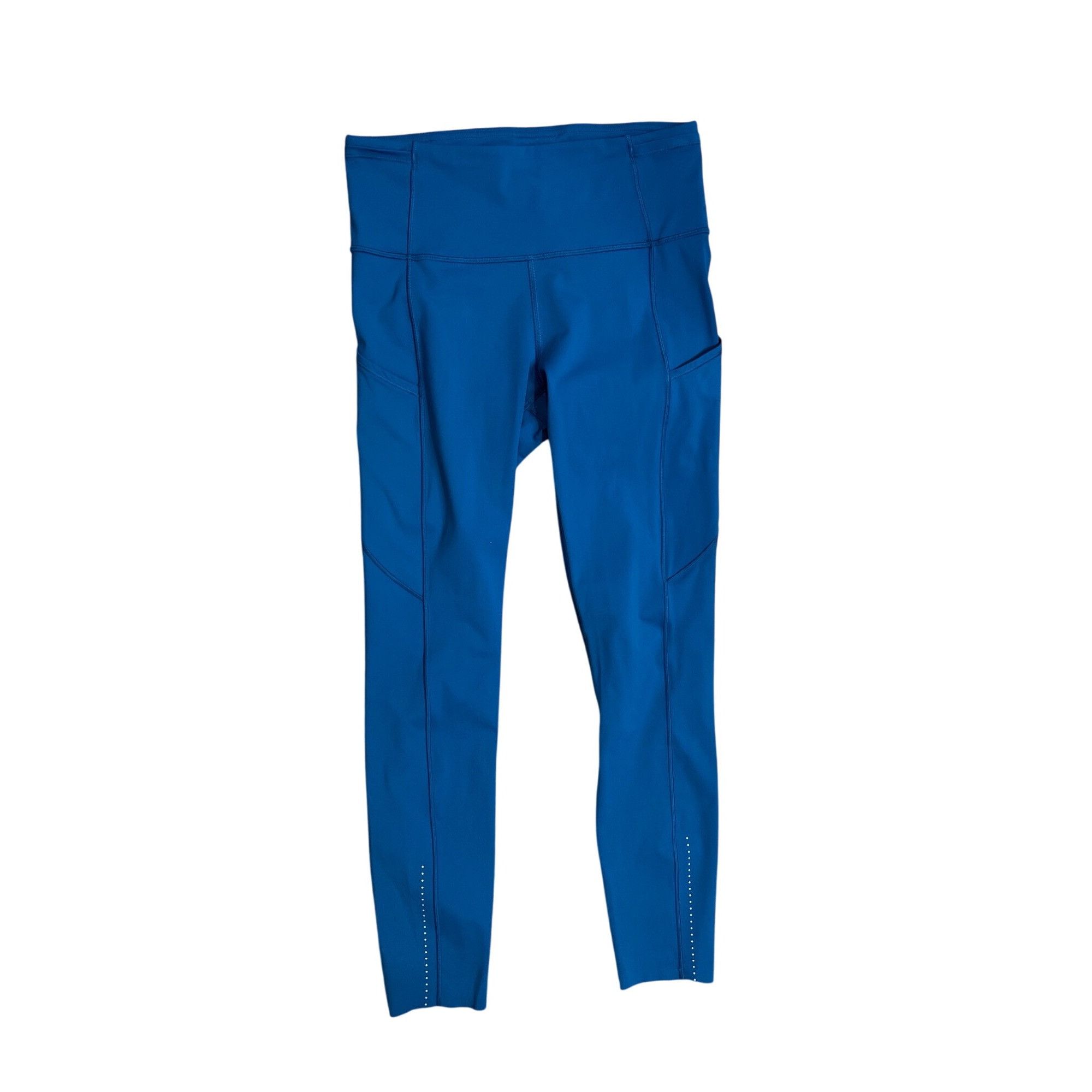 Lululemon Lululemon Fast & Free 7/8 Tight II *Nulux 25"Nile Blue Size Size 28" / US 6 / IT 42 - 6 Thumbnail