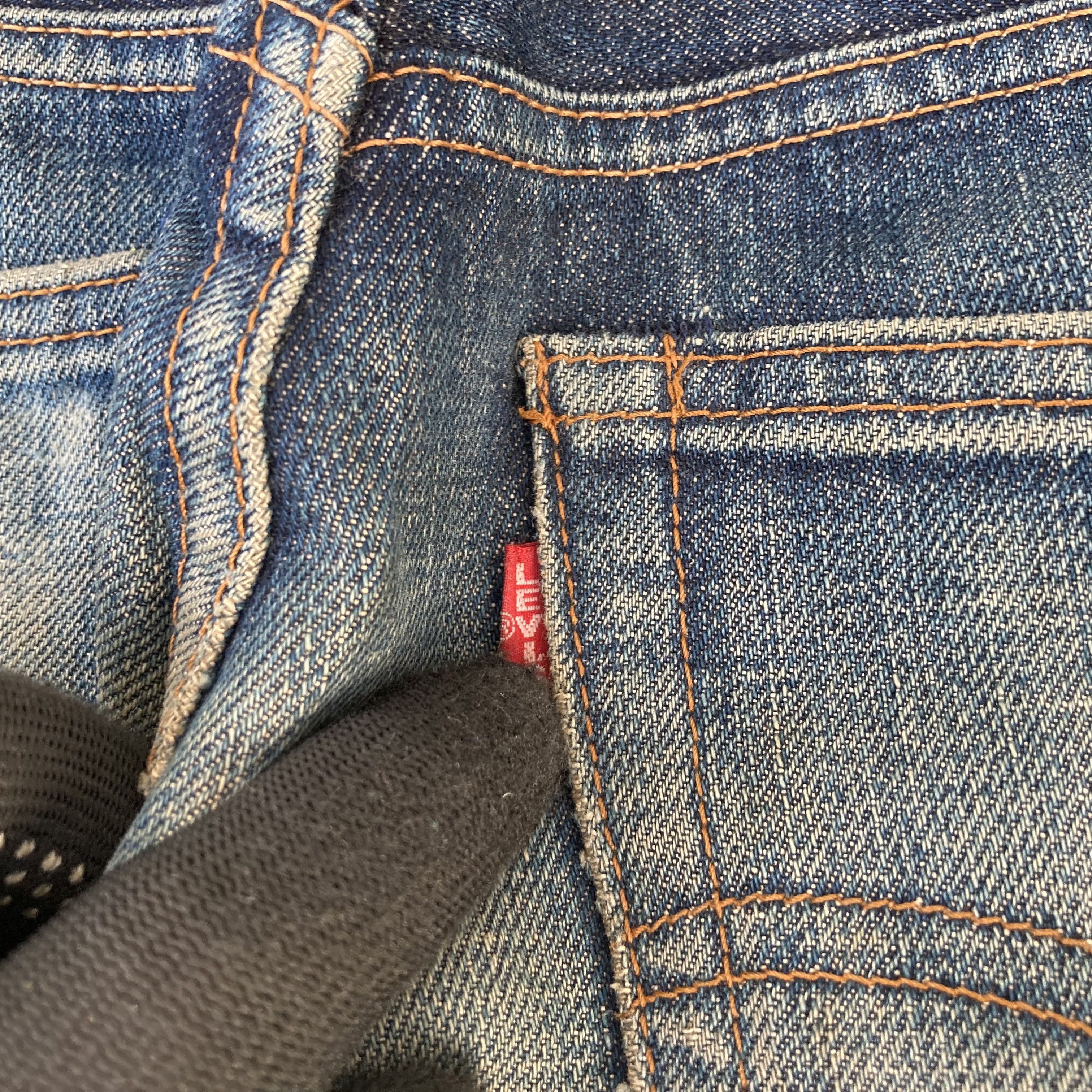 Levi's 28x30 Vtg Levis 502 Japan Big E Redline Selvedge Denim Jeans Size US 28 / EU 44 - 13 Thumbnail