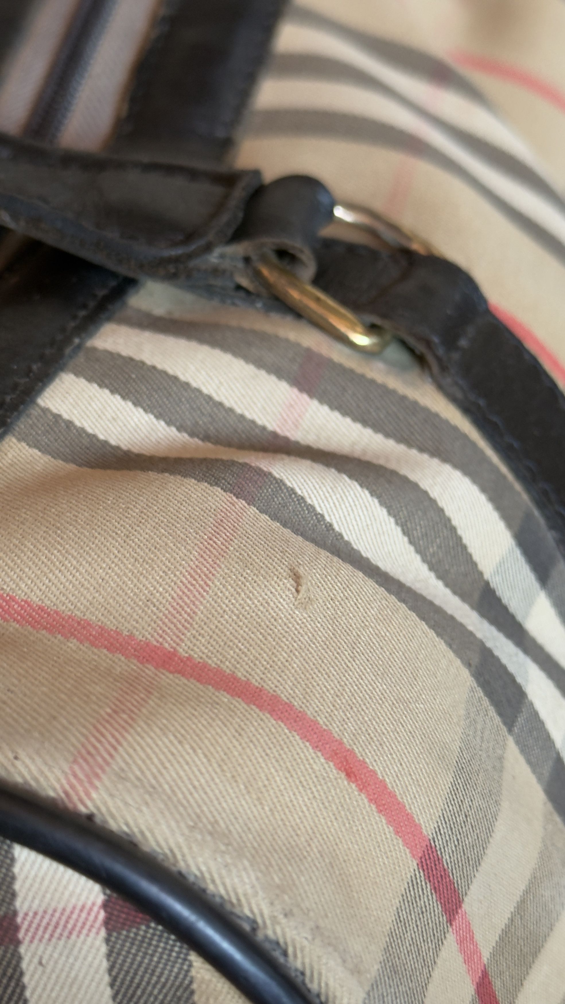 Burberry Vintage 70s Burberry novacheck duffle travel bag Size ONE SIZE - 8 Thumbnail