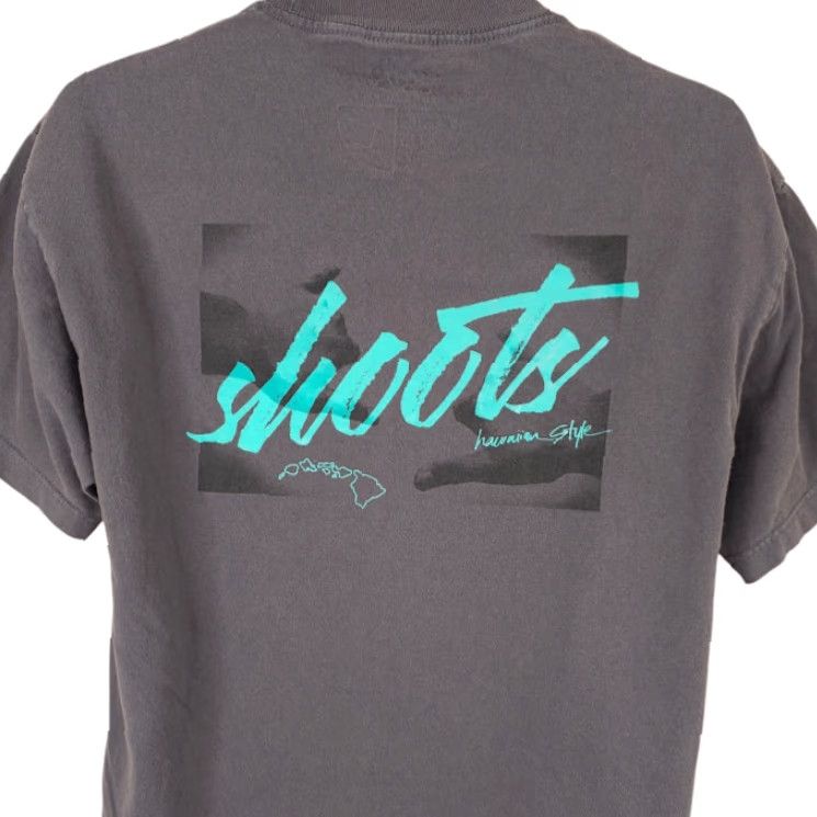 Vintage Hawaiian Style T Shirt Mens Large Gray Travel Destination Tee Size US L / EU 52-54 / 3 - 2 Thumbnail