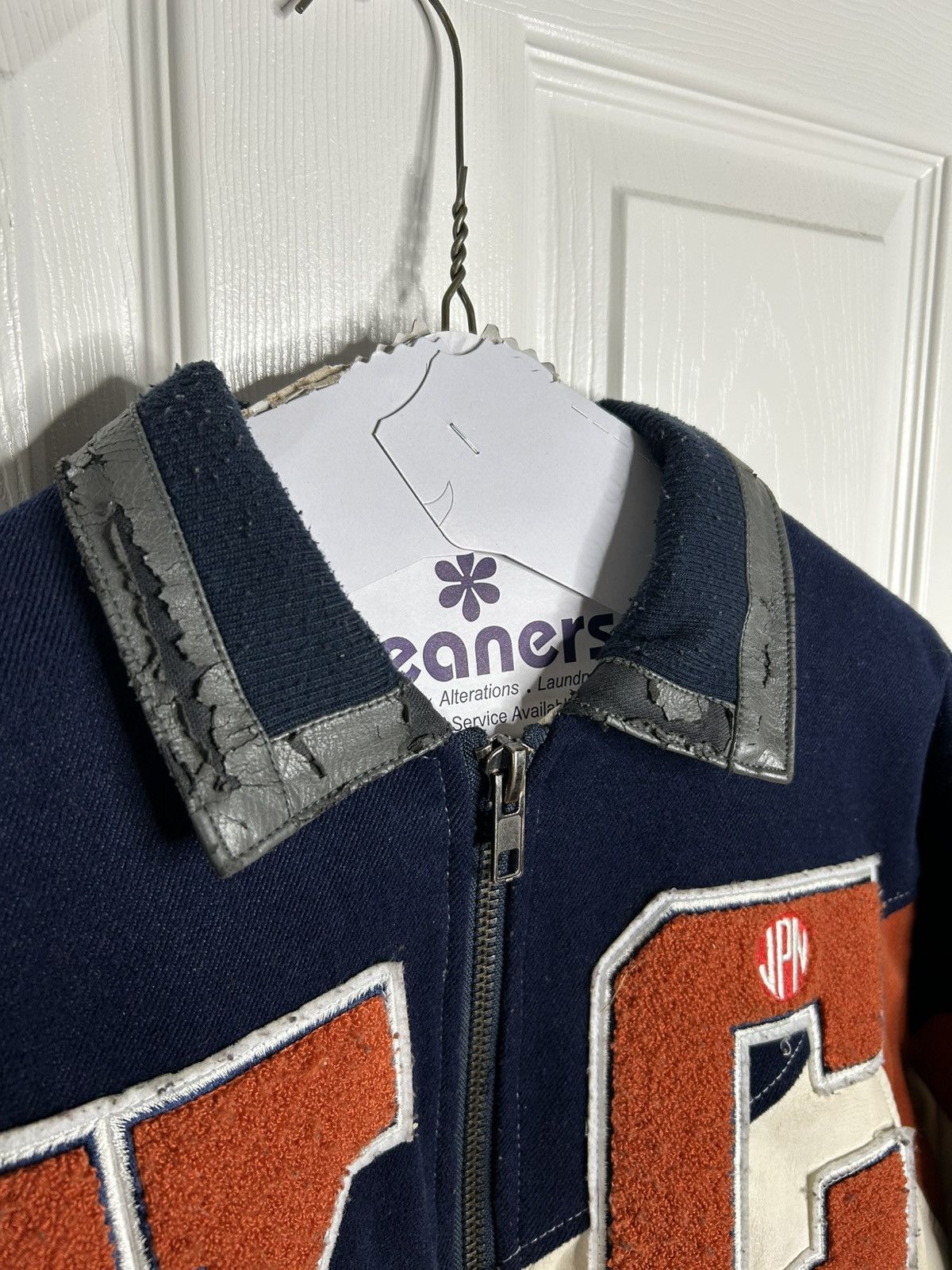 Japanese Brand Vintage All Japan Cities Games Leather Varsity Jacket Size US M / EU 48-50 / 2 - 11 Thumbnail