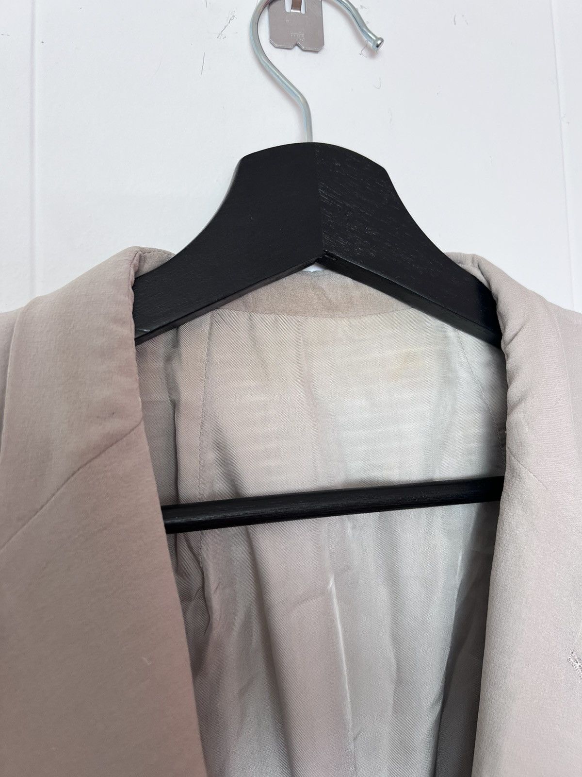 Rick Owens Rick Owens Pearl Silk Blazer Size XXL / US 16-18 / IT 52-54 - 4 Thumbnail