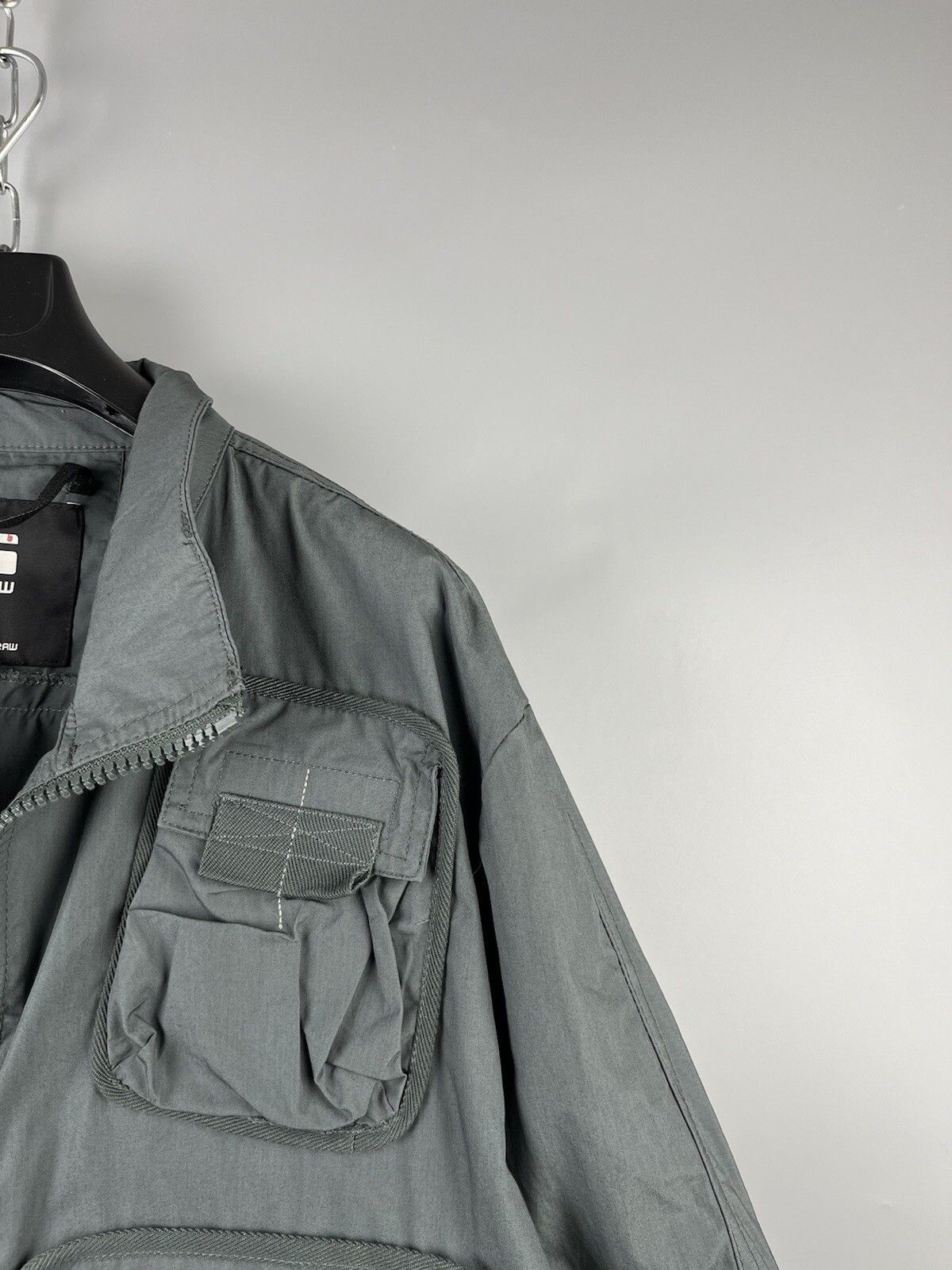 G-Star G Star Raw Mens Multipocket Military Bound Bomber Jacket Size US XL / EU 56 / 4 - 6 Thumbnail
