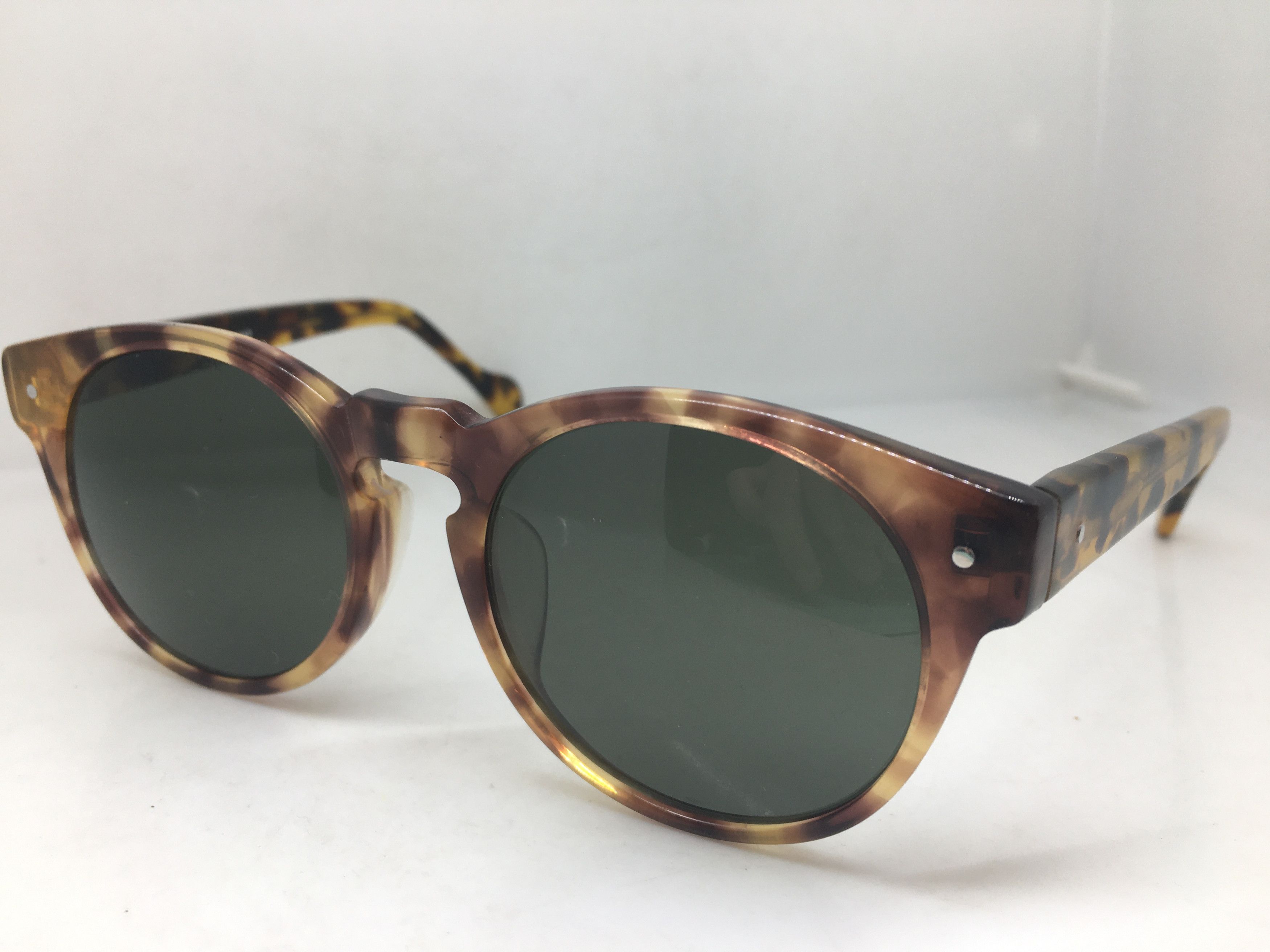 Other TINO Tortoise Acetate Keyhole ARTSTOCRST Round Sunglasses Size ONE SIZE - 3 Thumbnail
