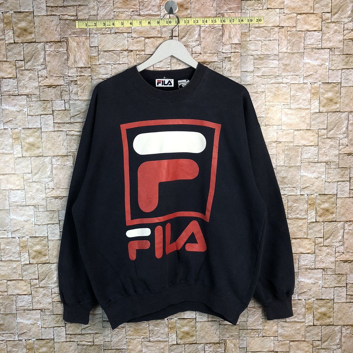 Fila Fila vintage collector item big logo Sweatshirt #A249 Size US L / EU 52-54 / 3 - 1 Thumbnail