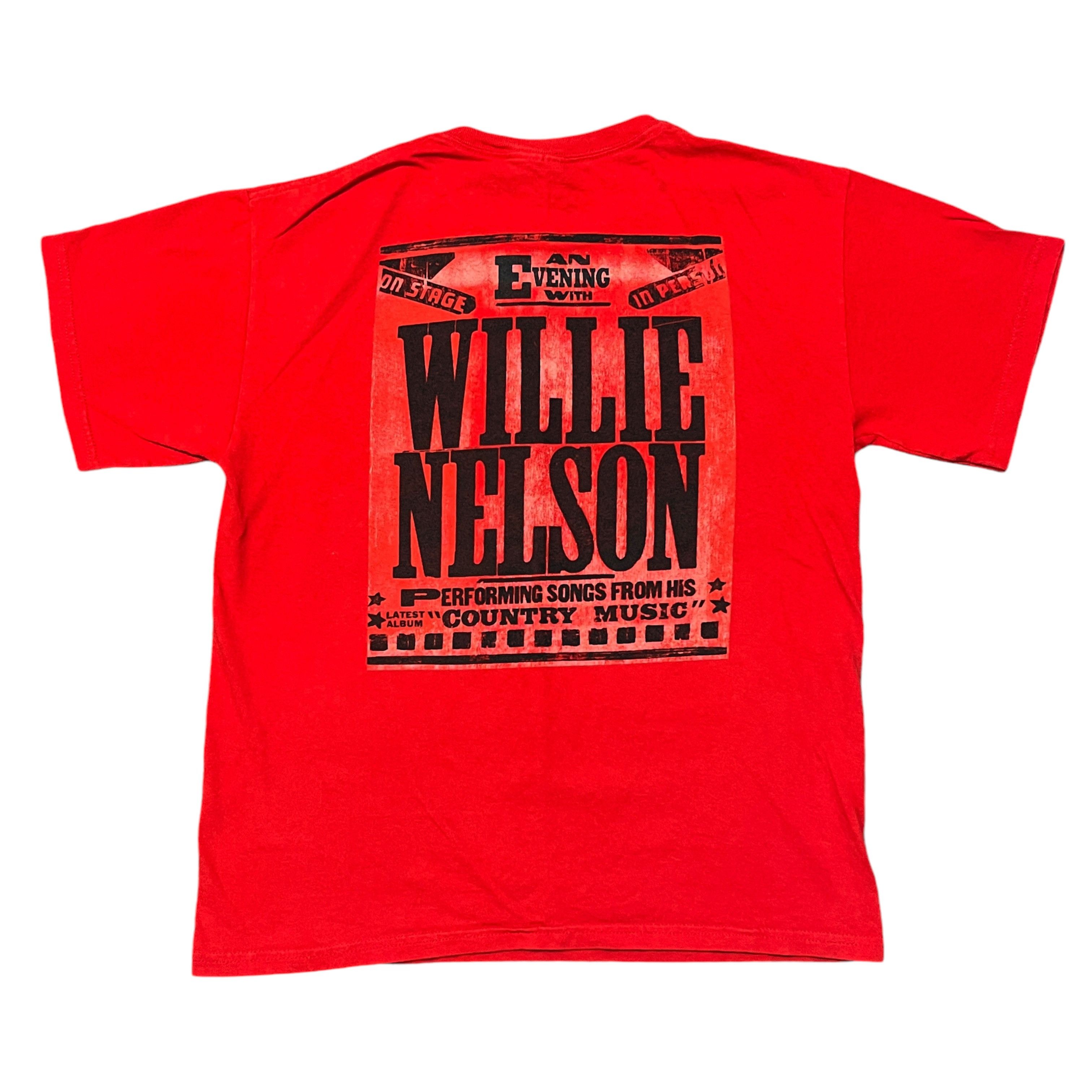 Band Tees × Vintage Willie Nelson Shirt Vintage Band Tees Bob Dylan Neil Young Size US M / EU 48-50 / 2 - 2 Thumbnail
